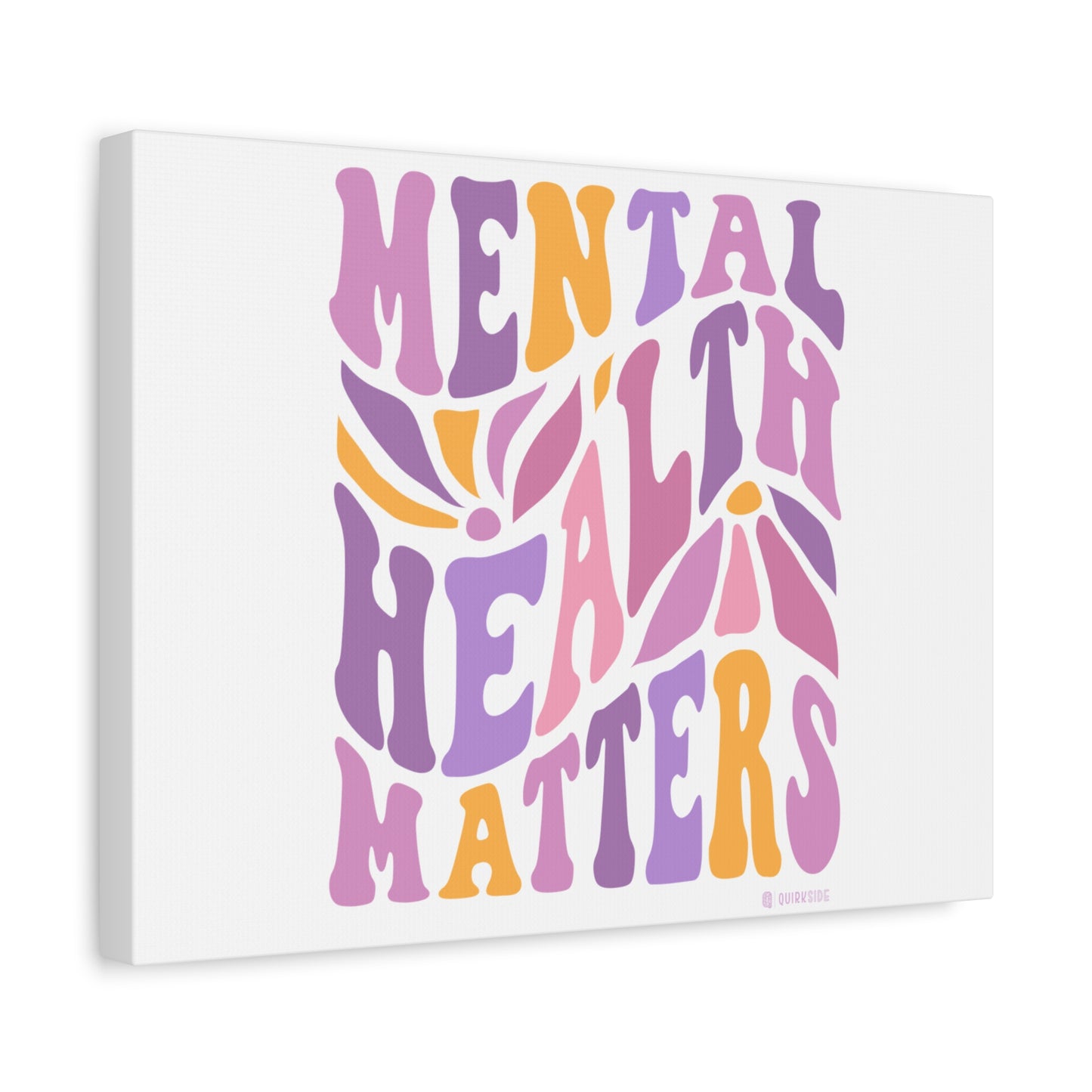 Mental Health Matters Canvas Art
