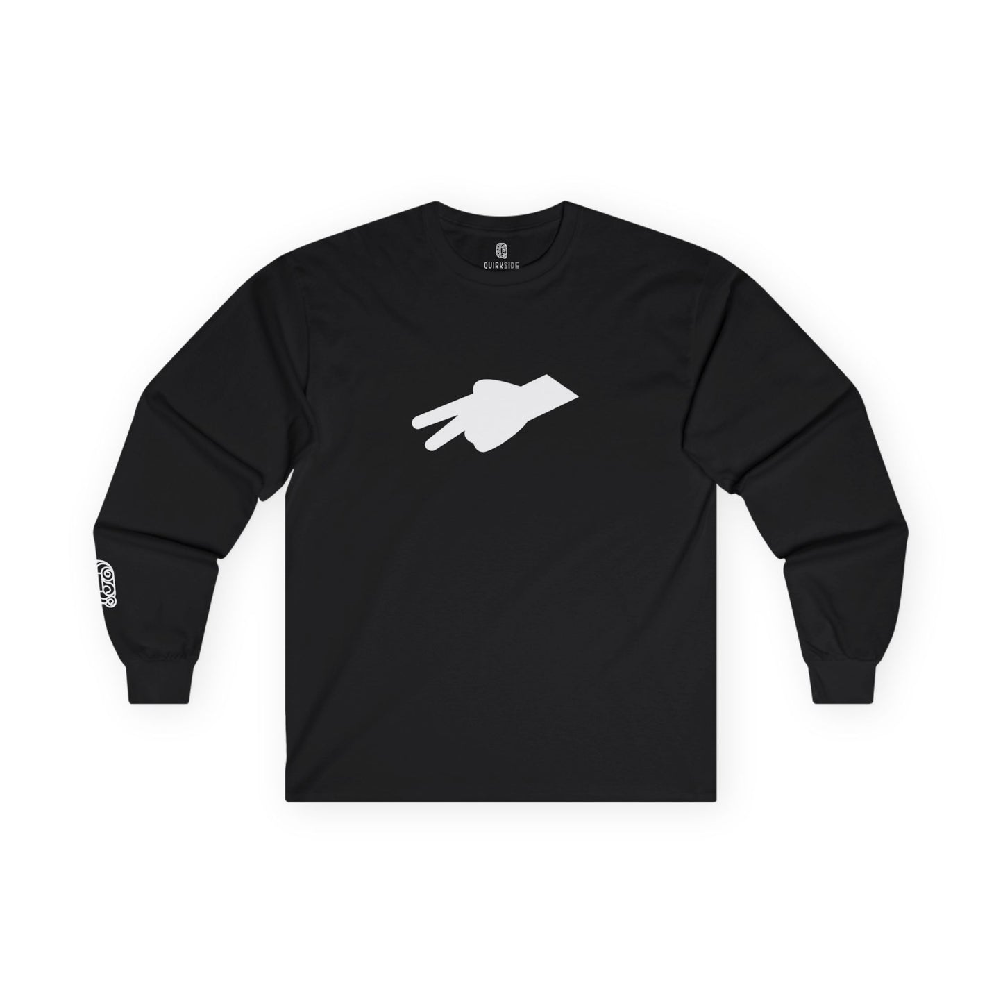 Biker Wave Long Sleeve Tee, Motorcycle Rider Gift, Funny Biker Shirt, Unisex Bike Lover Top, Biker Advisory Tee, Motorcyclist Long Sleeve - Quirkside Creations