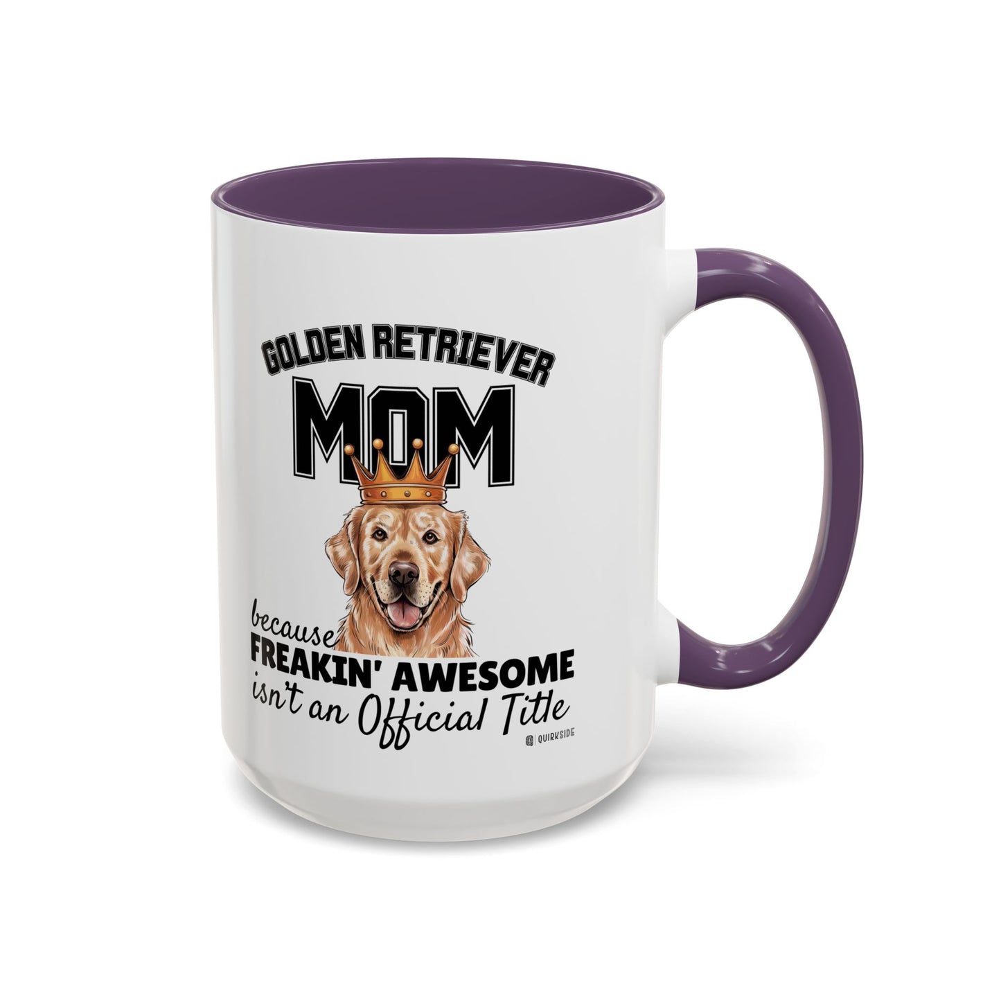 Golden Retriever Mom Coffee Mug - Perfect Gift for Dog Lovers, Pet Owners, Birthday, Mother's Day, Funny Dog Mom Mug