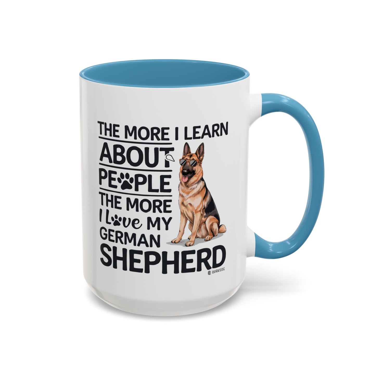 German Shepherd Love Coffee Mug, Dog Lover Gift, Pet Owner Mug, Birthday Gift, Animal Lover, Personalized Mug