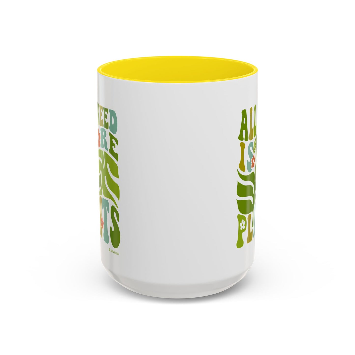 Botanical Coffee Mug - All I Need is More Plants, Plant Lover Gift, Home Decor, Gardening Mug, Eco-Friendly Coffee Cup