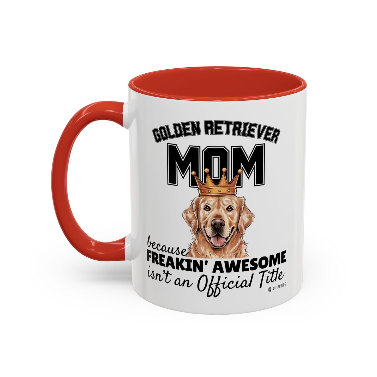 Golden Retriever Mom Coffee Mug - Perfect Gift for Dog Lovers, Pet Owners, Birthday, Mother's Day, Funny Dog Mom Mug