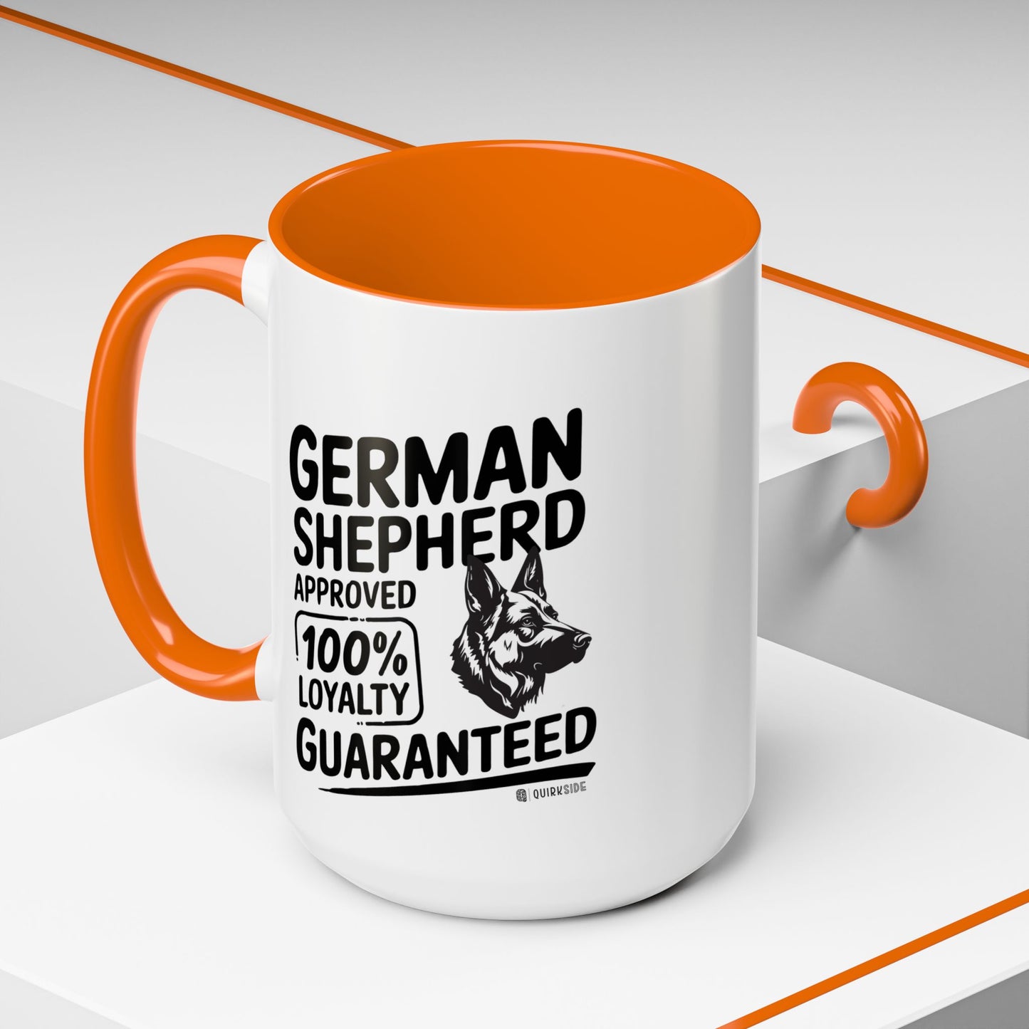 German Shepherd Lover Coffee Mug, Dog Owner Gift, Animal Lover Mug, Pet Parent Gift, Loyalty Guaranteed Mug