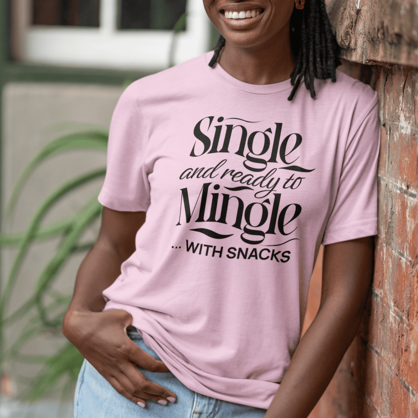 Funny Snack Lover Unisex Garment-Dyed T-shirt, Tee, Shirt, Foodie Gift, Humorous Relationship Graphic Top