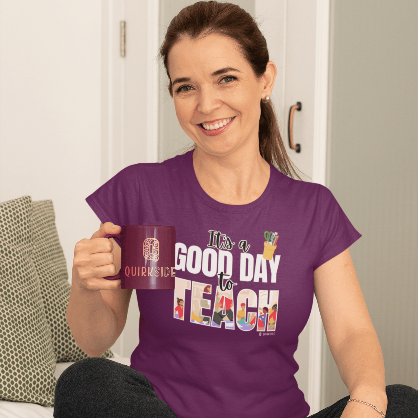 Teacher Appreciation Unisex T-shirt, Educator Gift, Premium Comfort Tee for Educators, Good Day to Teach Shirt, Teacher Gift, Back to School