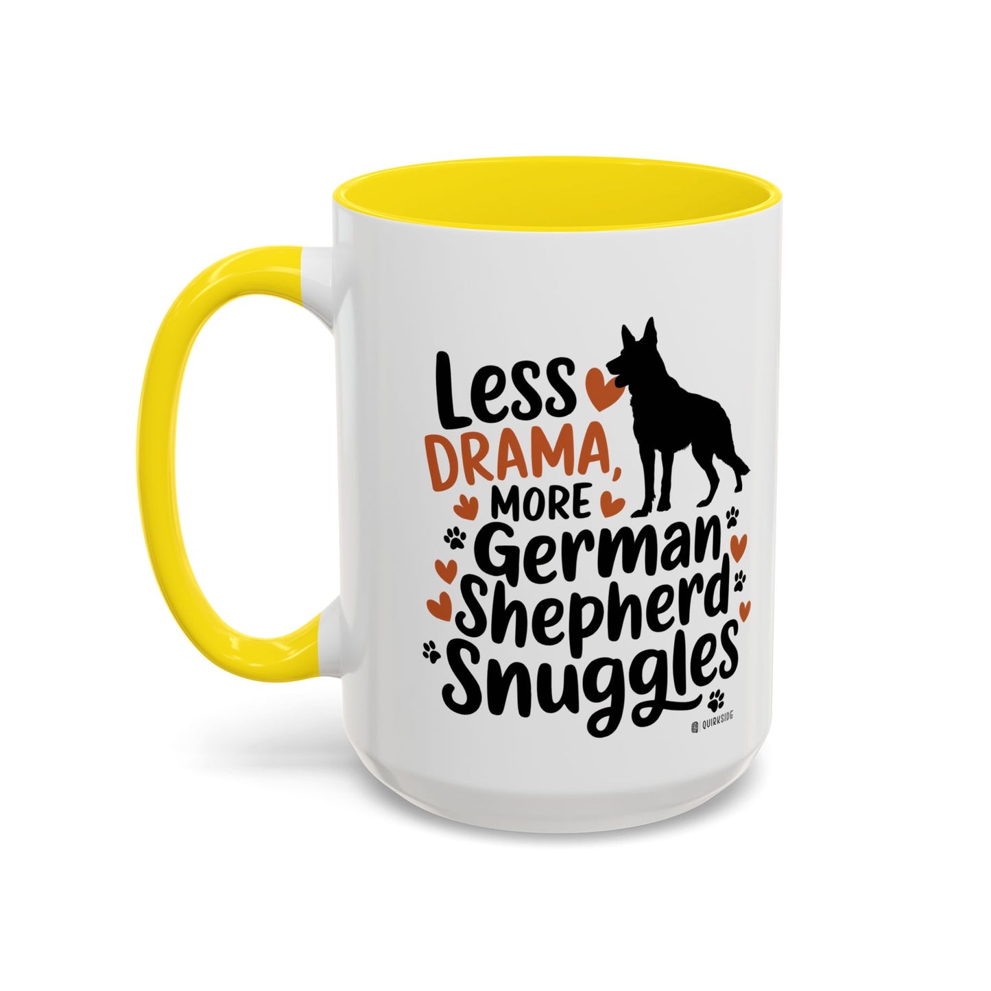 German Shepherd Love Mug | Accent Coffee Mug | Dog Mom Gift | Pet Owner Gift | Animal Lover Coffee Mug | Funny Dog Mug