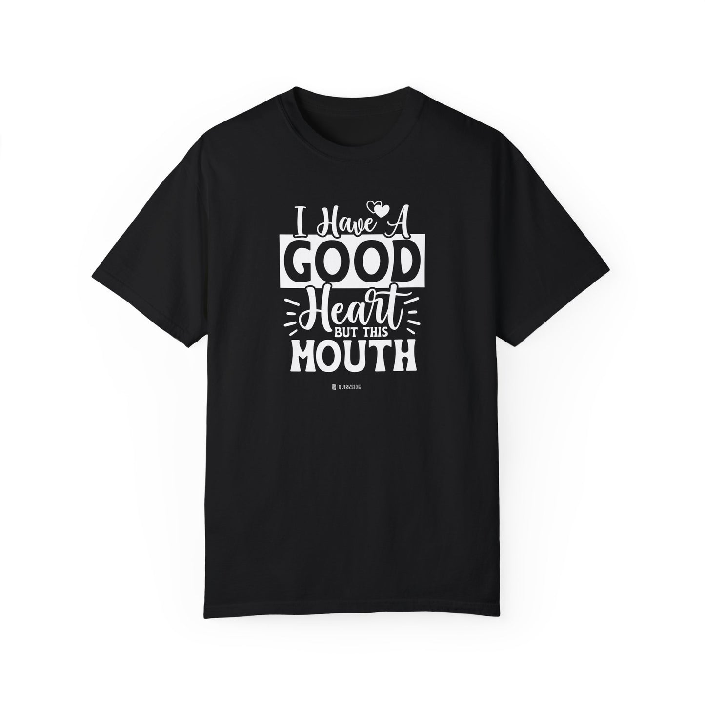 Bohemian Rebel Unisex Garment-Dyed T-shirt, Free Spirit Funny Tee, Swearing Quote Shirt, Sassy Attitude Top, Provocative Graphic Tee - Quirkside Creations