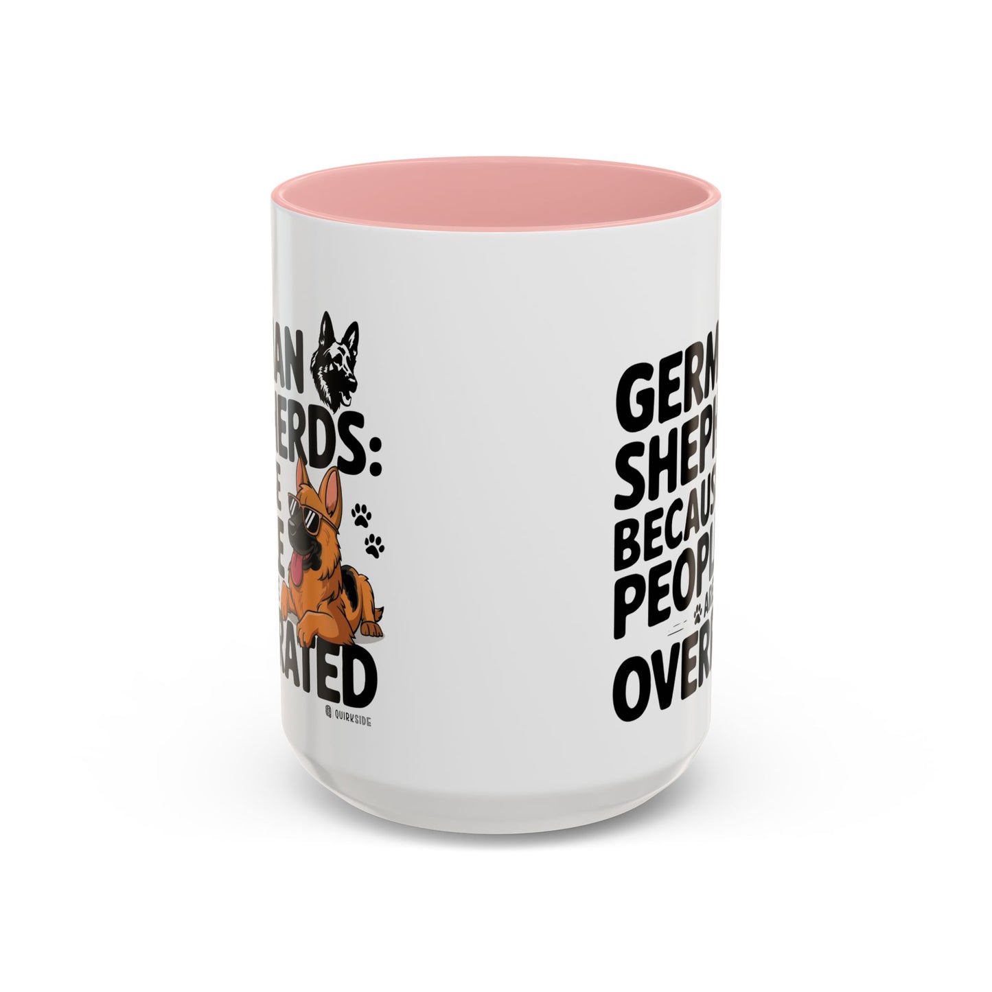 German Shepherds Coffee Mug - Funny Dog Lover Gift, Pet Parent Humor, Animal Lover Decor, Unique Holiday Present, Dog Breed Lovers