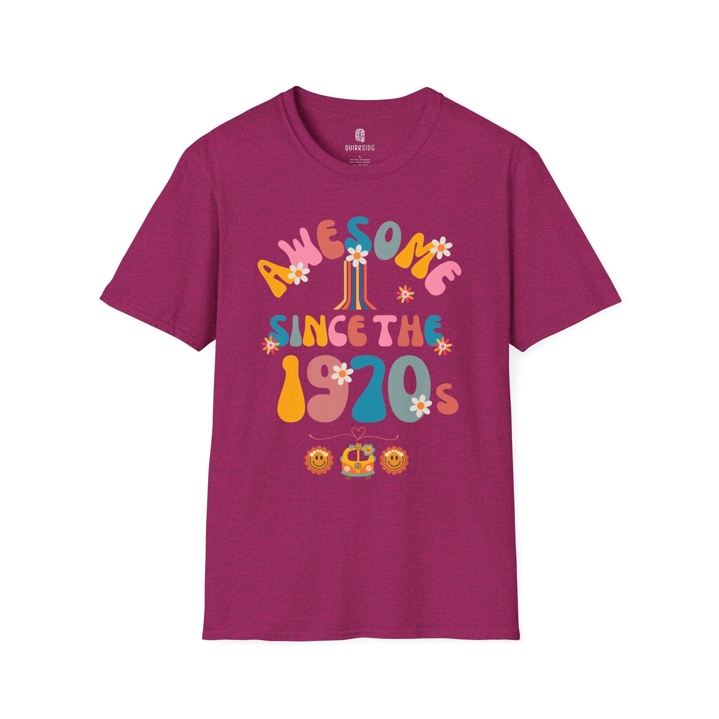 Generation X Celebration T-Shirt, Unisex Tee for 70s Kids, Nostalgic Graphic Shirt, Vintage Style Top, Retro Appreciation Gift - Quirkside Creations