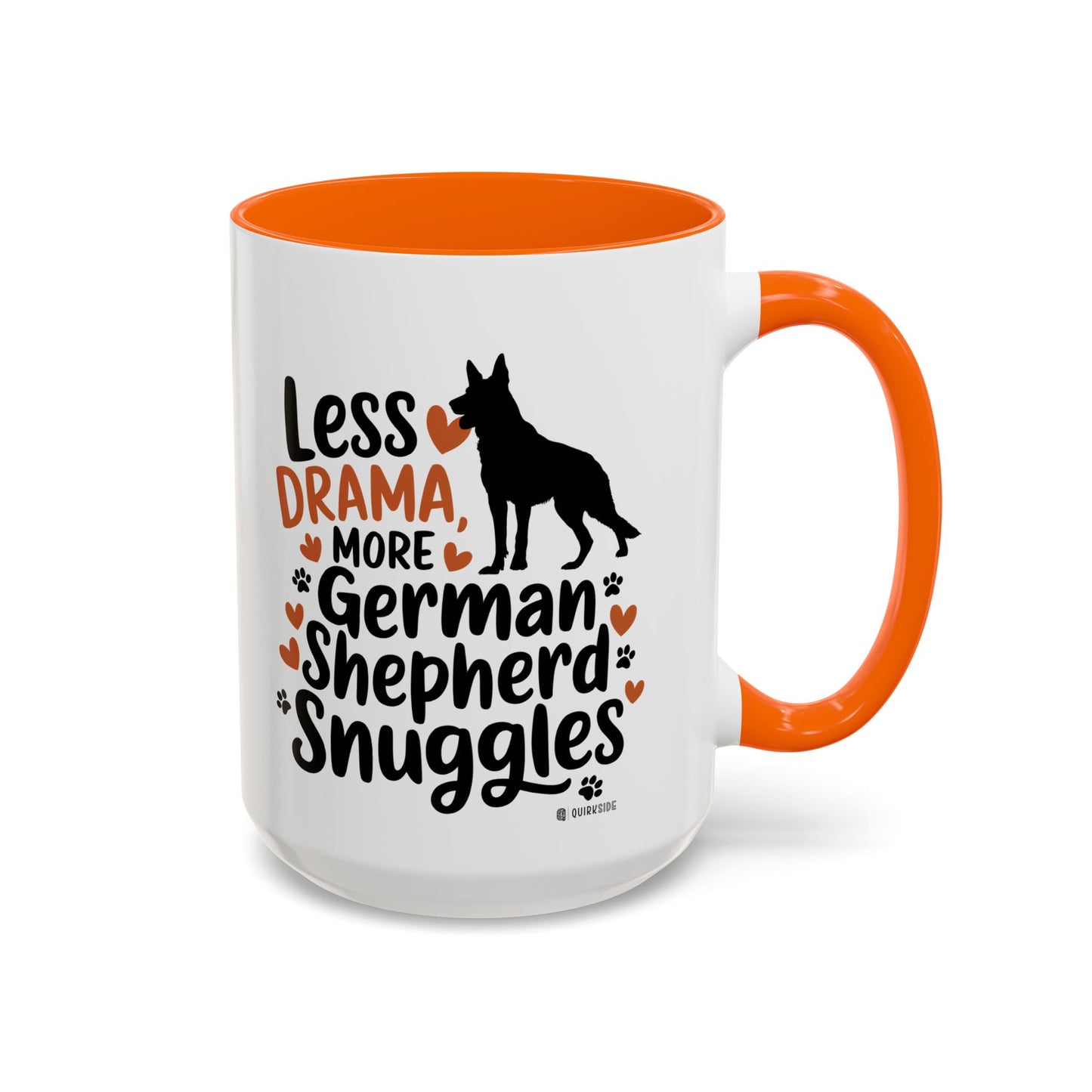 German Shepherd Love Mug | Accent Coffee Mug | Dog Mom Gift | Pet Owner Gift | Animal Lover Coffee Mug | Funny Dog Mug