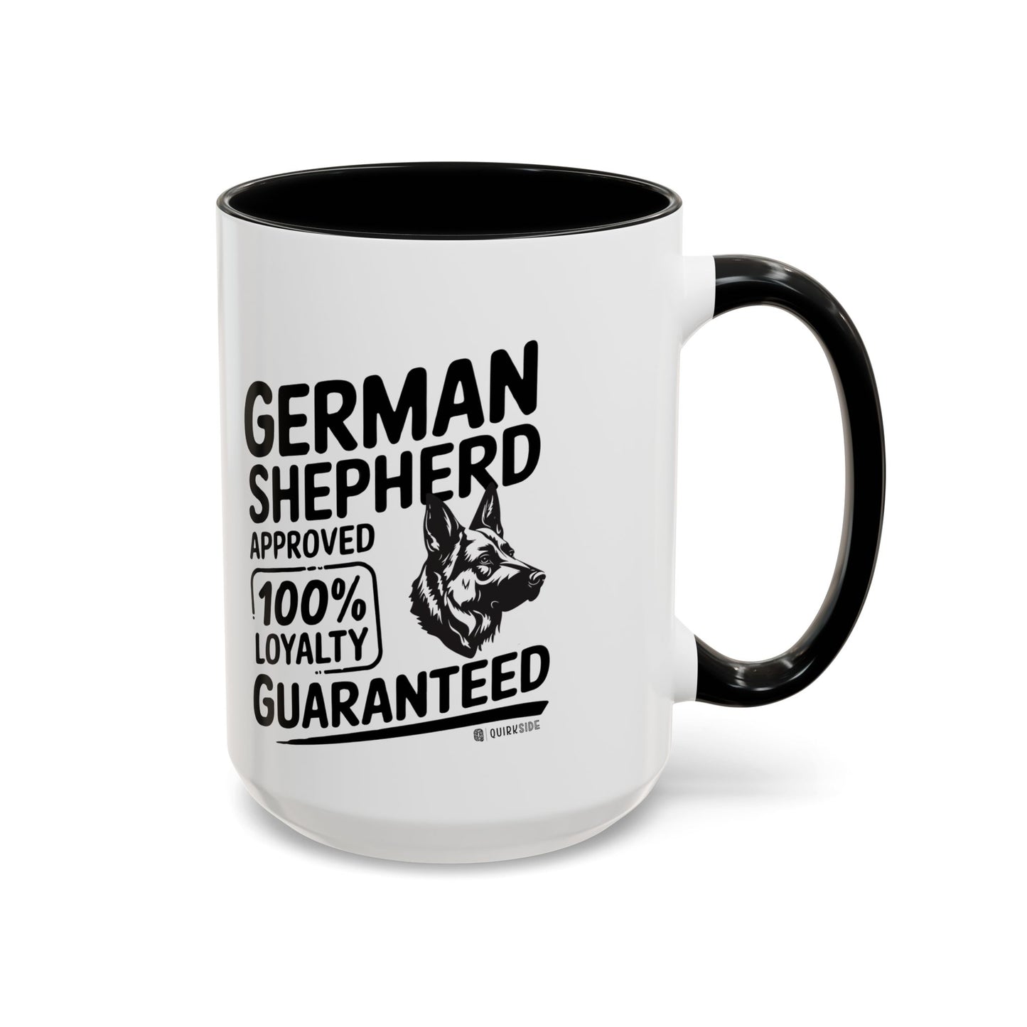 German Shepherd Lover Coffee Mug, Dog Owner Gift, Animal Lover Mug, Pet Parent Gift, Loyalty Guaranteed Mug