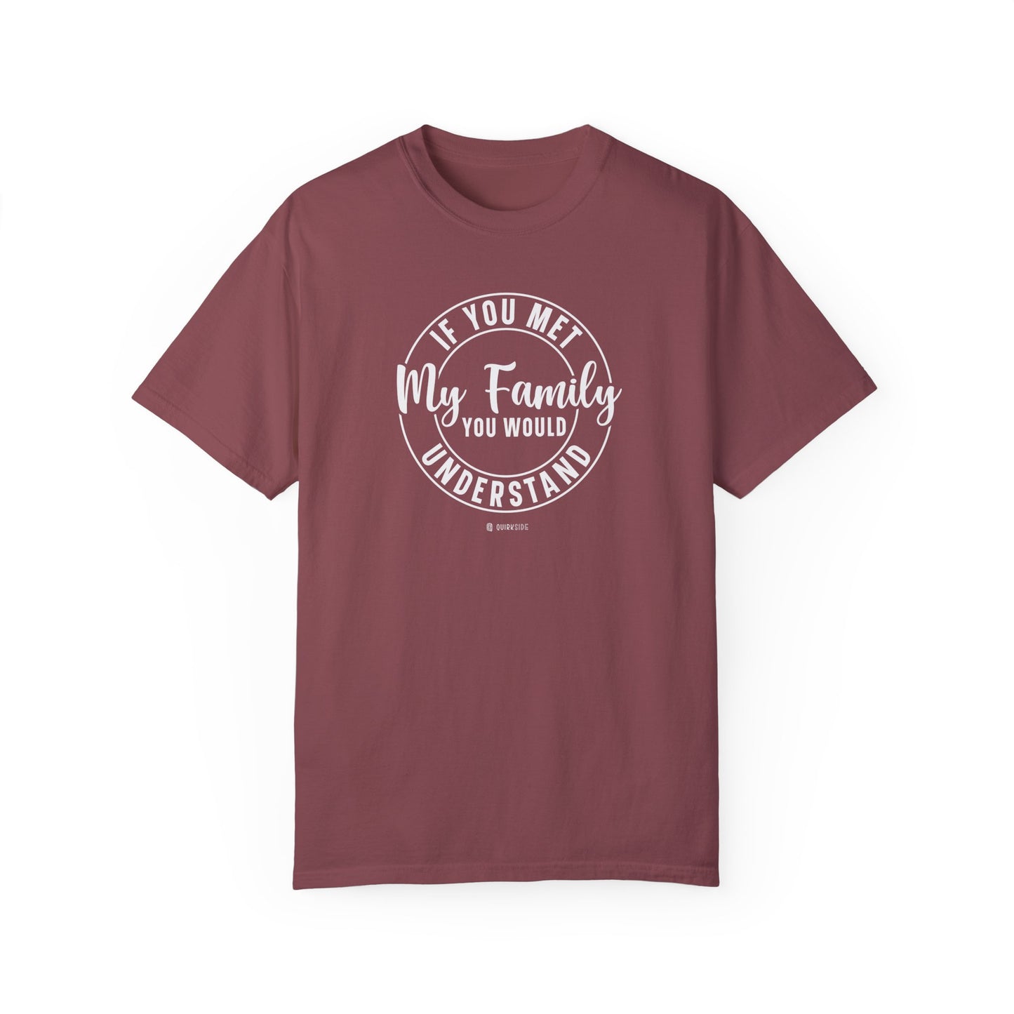 Funny Family Traits Unisex T-shirt, Humorous Cotton Tee, Gift for Him or Her, Casual Top, Comical Graphic Shirt - Quirkside Creations