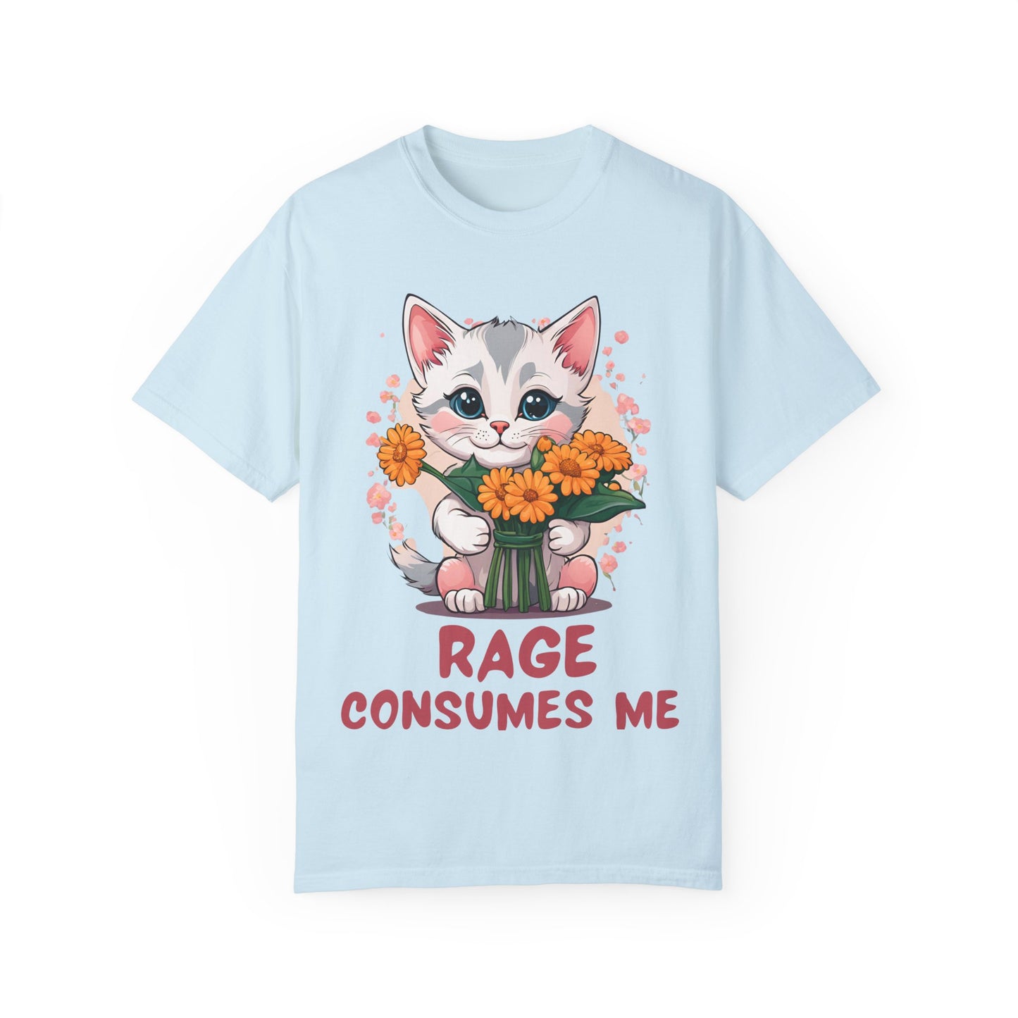 Funny Kitten T-Shirt, Cat Lover Tee, Cute Feline Graphic Shirt, Humorous Pet Owner Top, Animal Rage Quote Apparel - Quirkside Creations