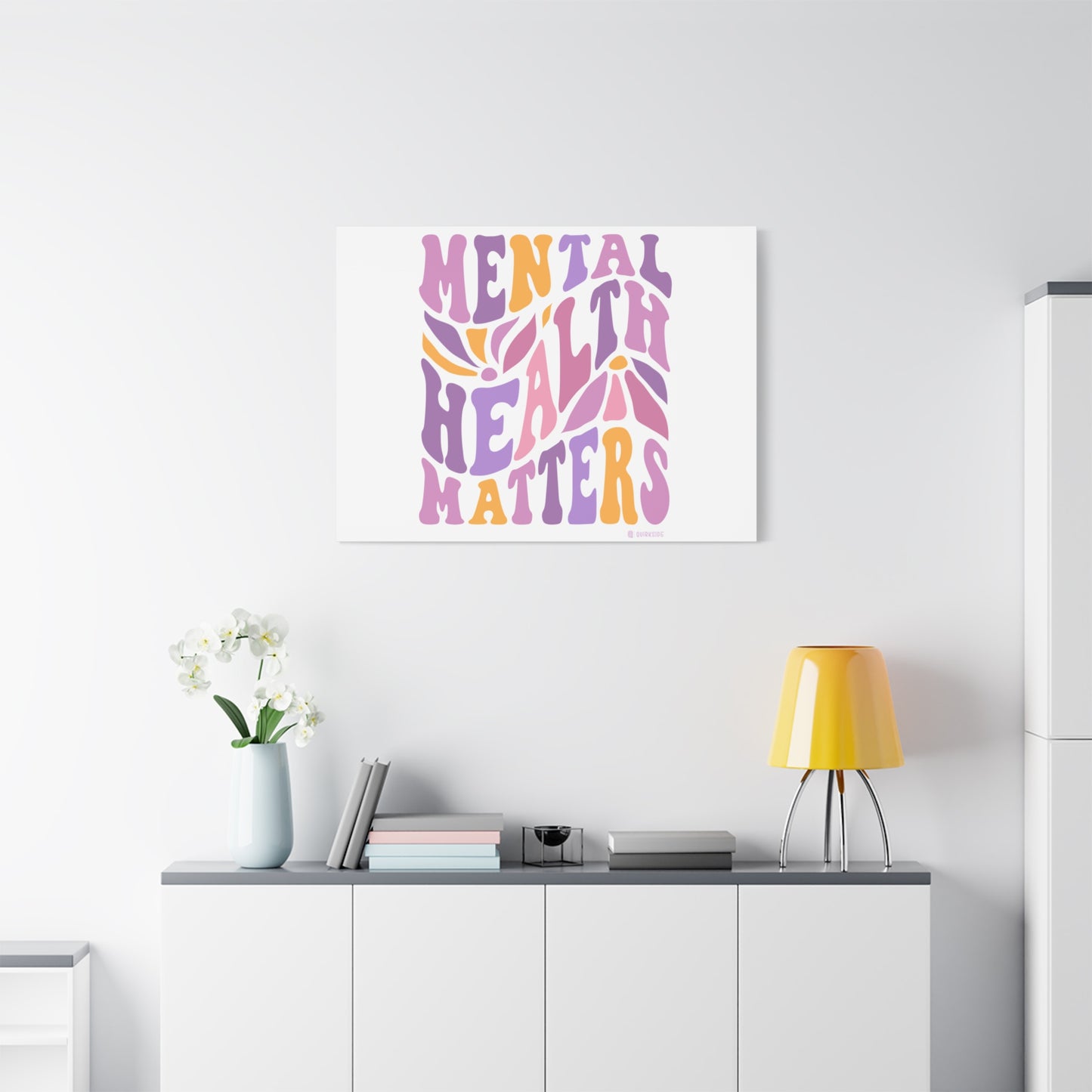 Mental Health Matters Canvas Art
