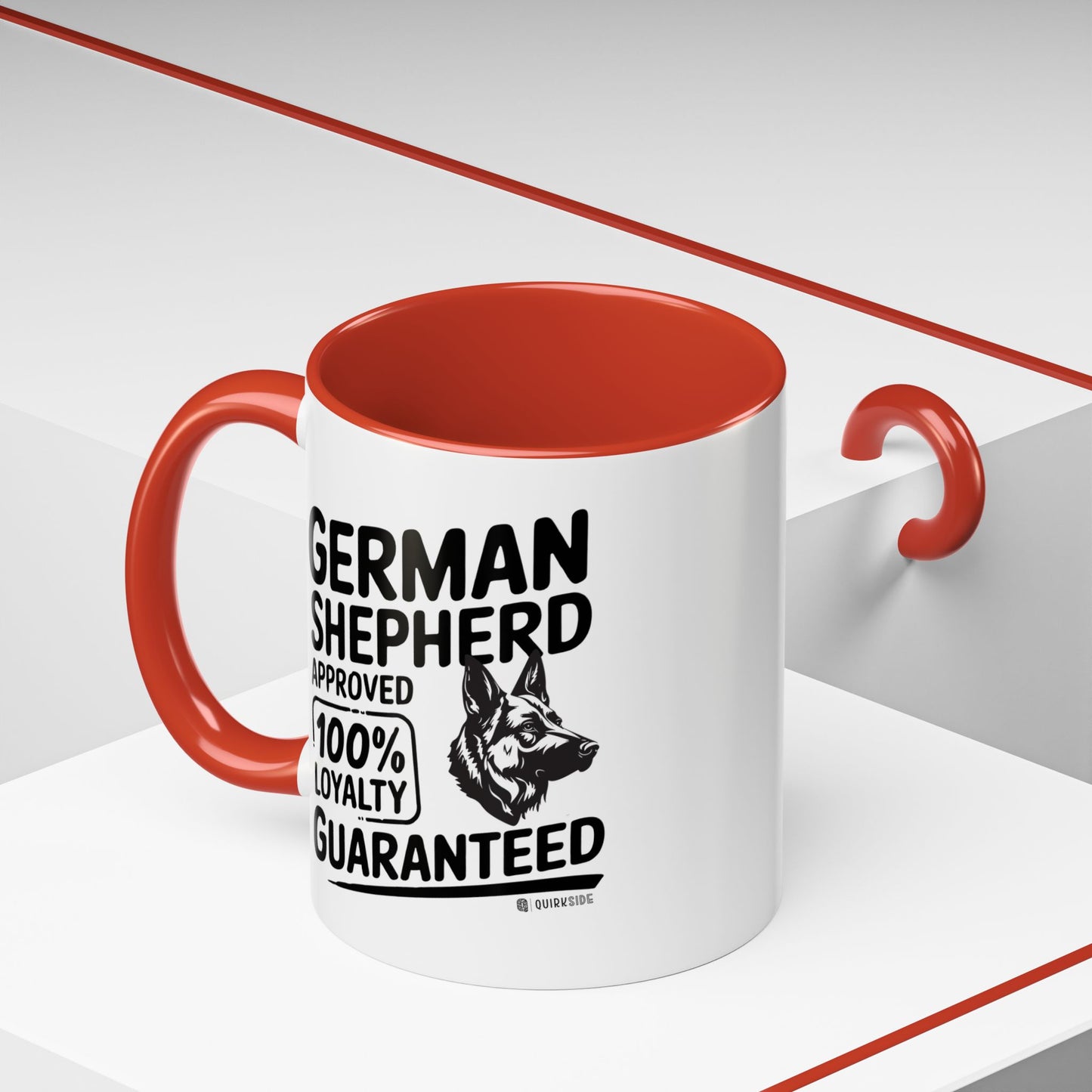 German Shepherd Lover Coffee Mug, Dog Owner Gift, Animal Lover Mug, Pet Parent Gift, Loyalty Guaranteed Mug