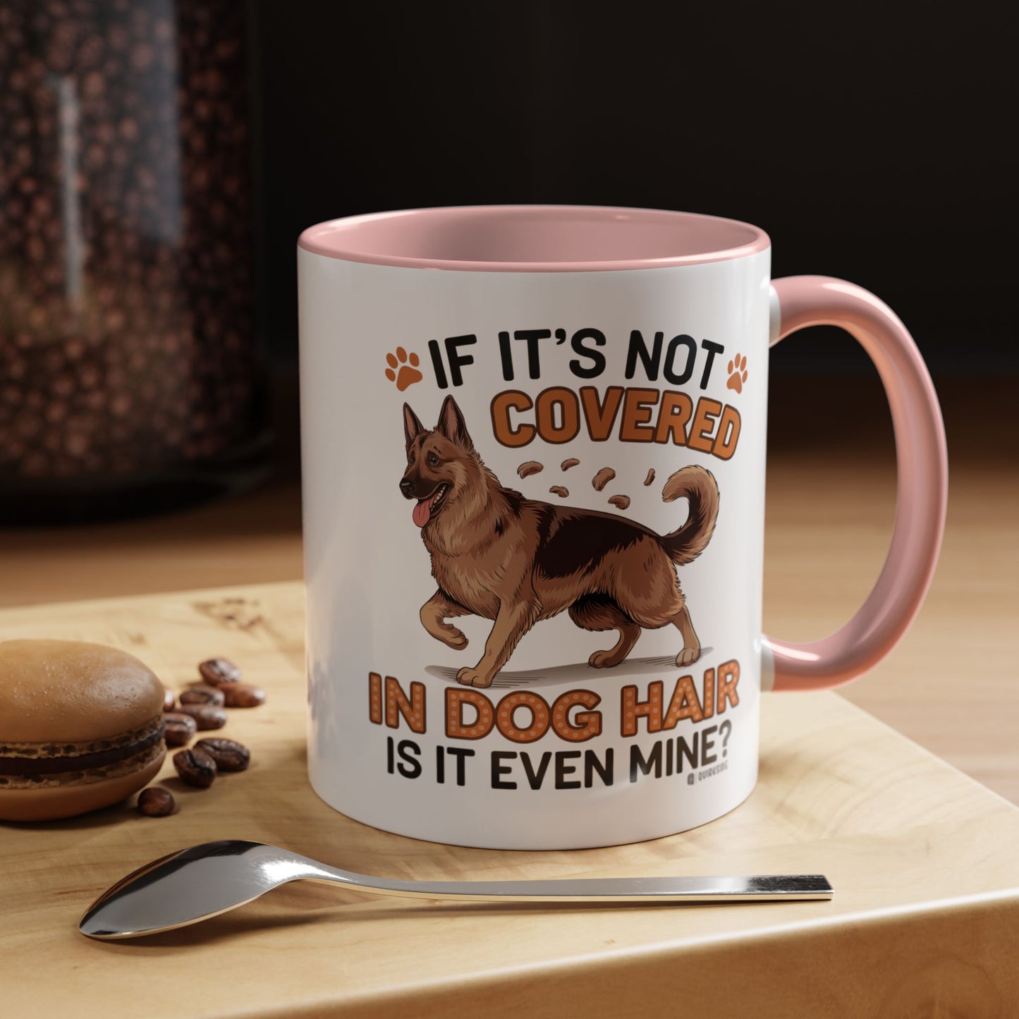 Dog Hair Lover's Coffee Mug | Funny Pet Mug | Gifts for Dog Owners | Cute Pet Lover Gift | Animal Lover Coffee Cup | Dog Mom Mug