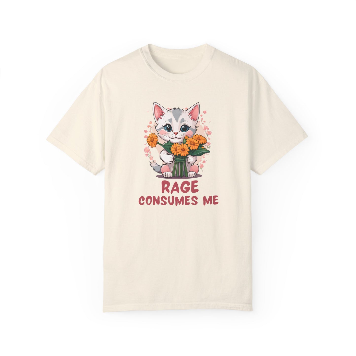Funny Kitten T-Shirt, Cat Lover Tee, Cute Feline Graphic Shirt, Humorous Pet Owner Top, Animal Rage Quote Apparel - Quirkside Creations