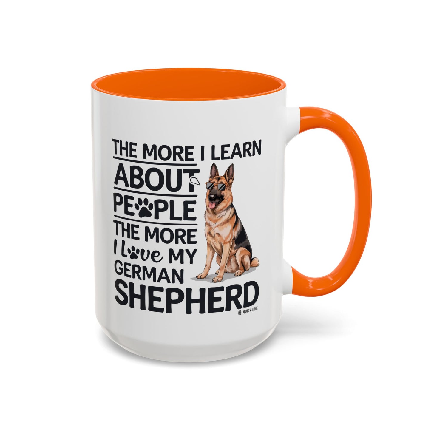 German Shepherd Love Coffee Mug, Dog Lover Gift, Pet Owner Mug, Birthday Gift, Animal Lover, Personalized Mug