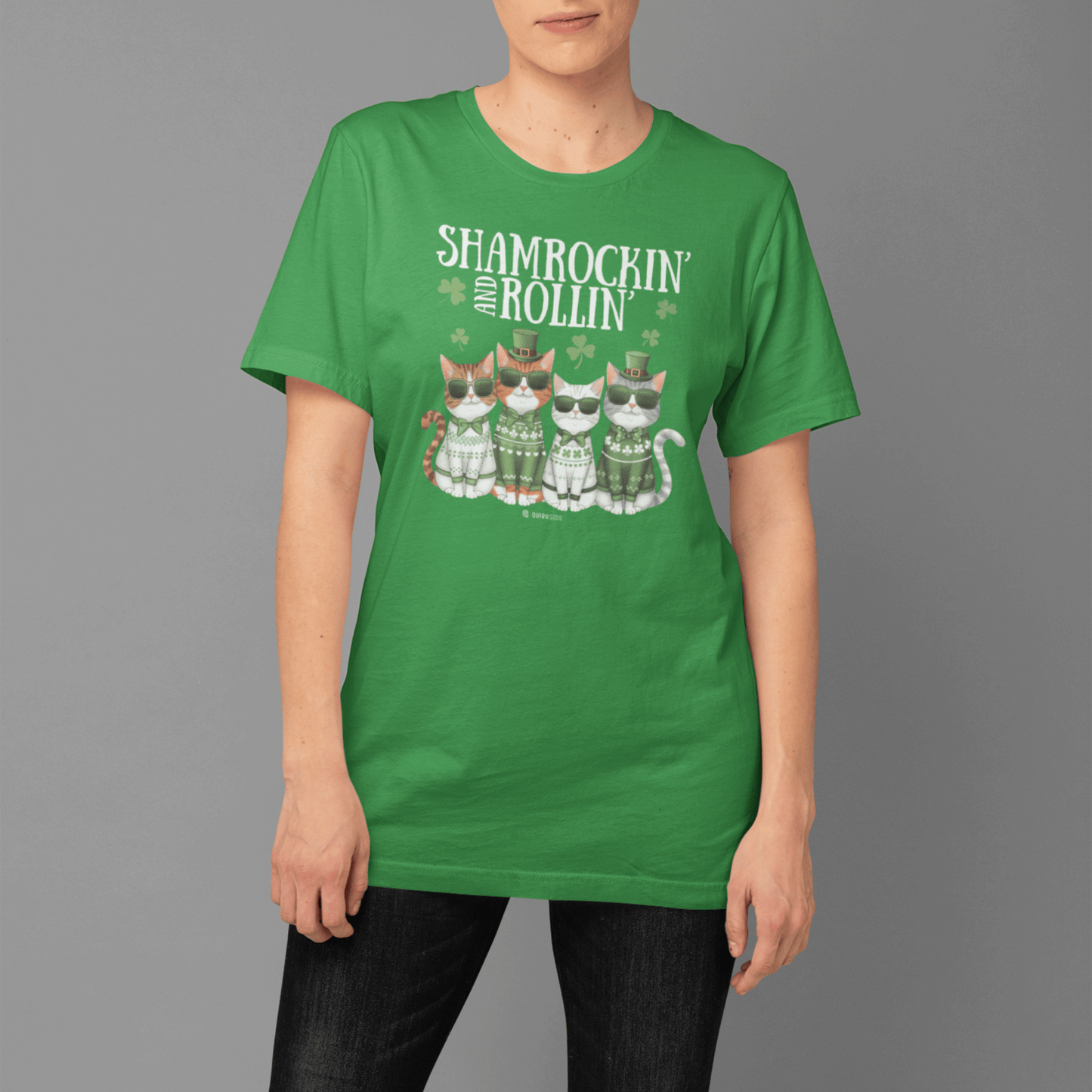 Irish Humor Unisex T-shirt, St Patricks Day Tee, Funny Irish Shirt, Shamrock Celebration Top, Green Clover Clothing