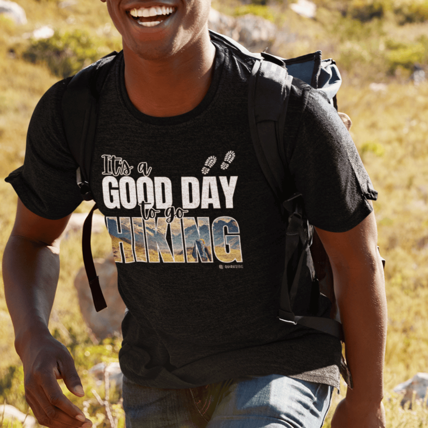 Hiking Enthusiast T-shirt, Outdoor Adventure Tee, Mountain Lover Shirt, Nature Hiker Top, Trail Explorer Tee, Great Day to be Hiking