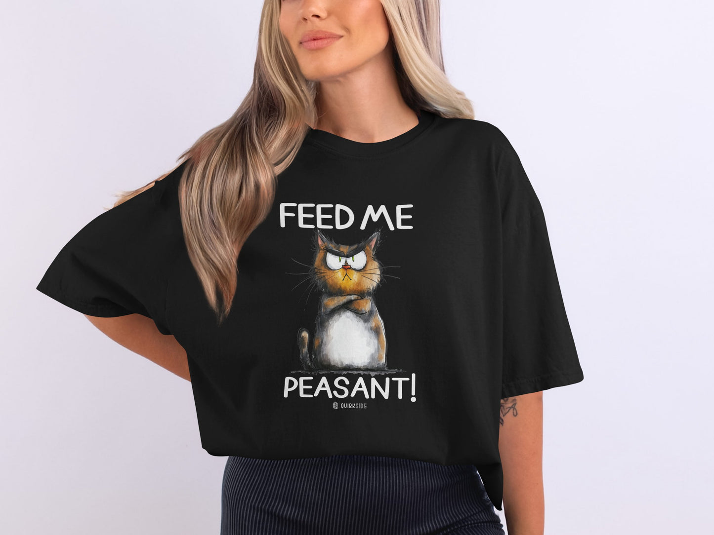Crazy Cat Tee, Funny Cat Lover Shirt, Feline Fan Top, Cat Owner Gift, Cat Mom Shirt, Cat Dad Tee, Cat Lady Gift, Cat Print T-shirt