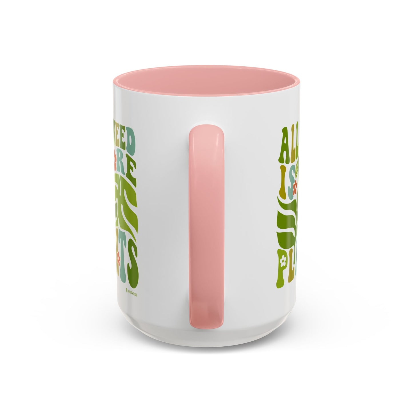 Botanical Coffee Mug - All I Need is More Plants, Plant Lover Gift, Home Decor, Gardening Mug, Eco-Friendly Coffee Cup