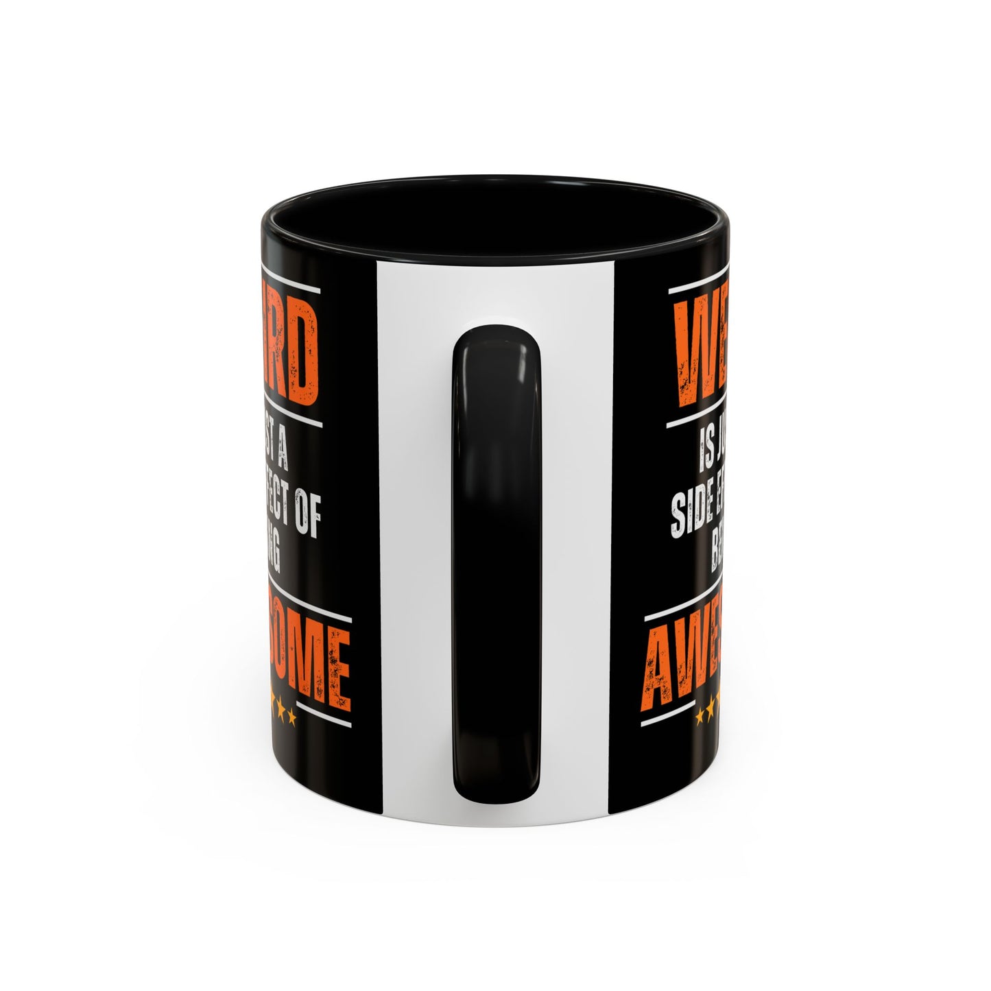 Coffee Mug, Celebrate Uniqueness, Be Awesome, Dare to be Different, Accent Mug, 11oz, 15oz - Quirkside Creations