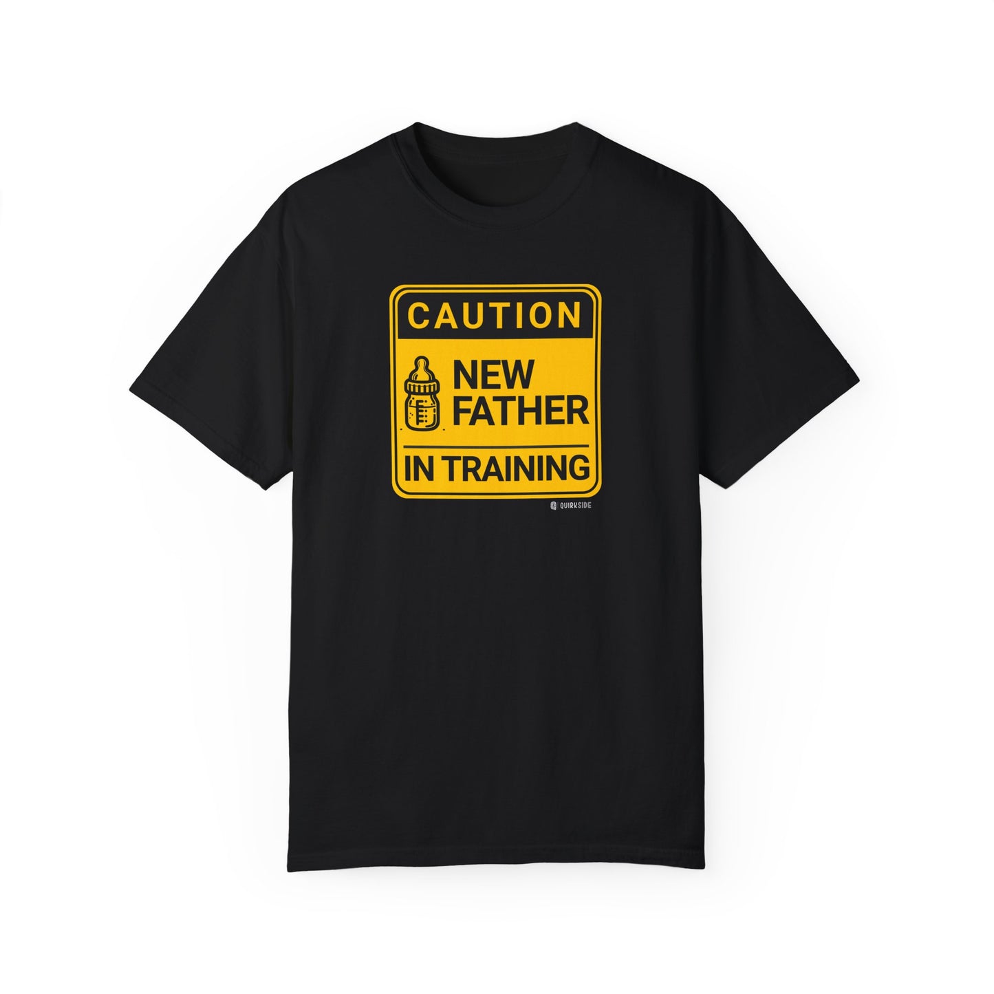 New Dad Unisex Garment-Dyed T-shirt, Father's Day Gift, Funny Parenting Tee, Baby Shower Present, Gender Reveal Shirt, Dad Life Apparel - Quirkside Creations