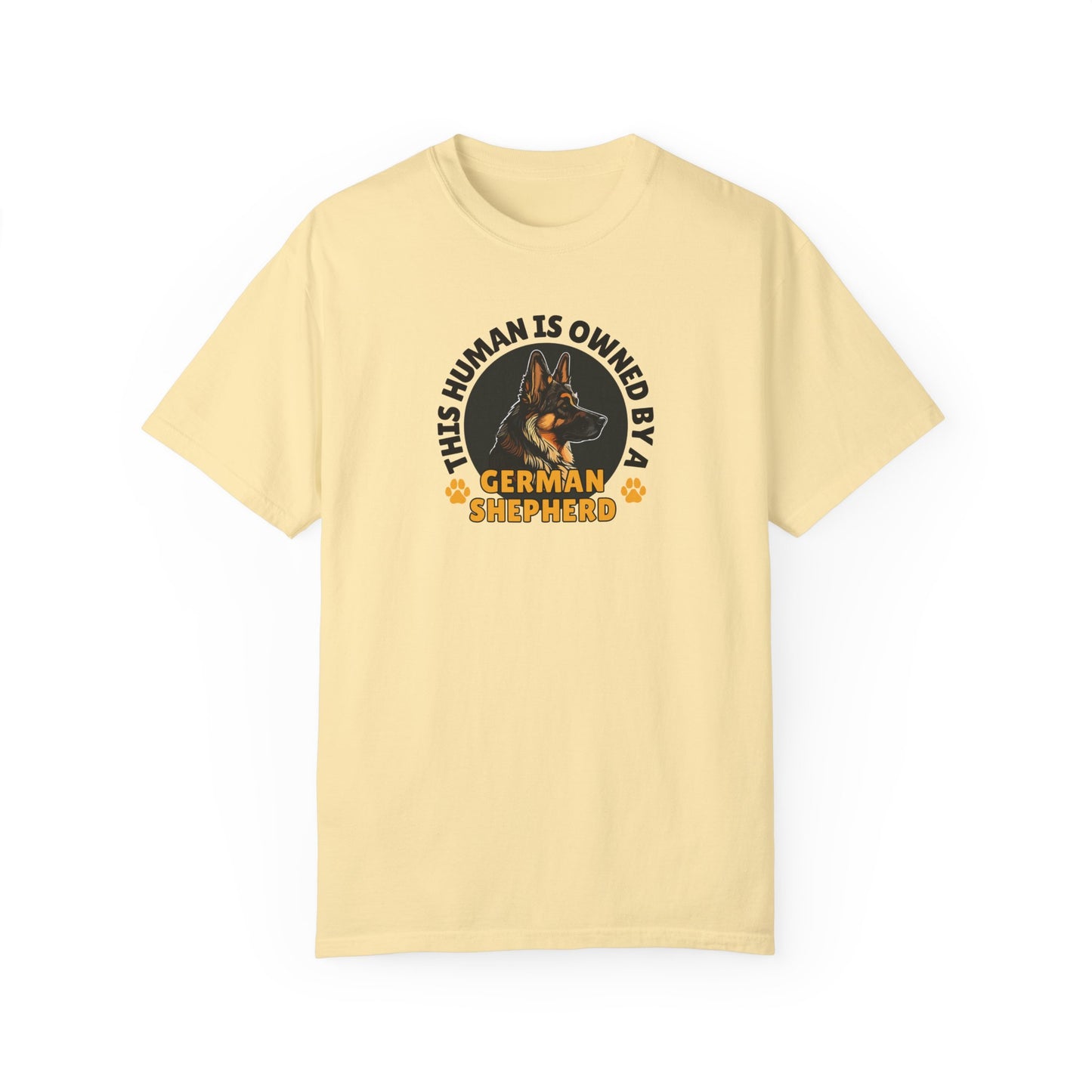 German Shepherd Dog Lover Unisex Garment-Dyed T-shirt, Parent Gift, Funny Dog Tee, Dog Mom Shirt, Gift for Dog Lovers
