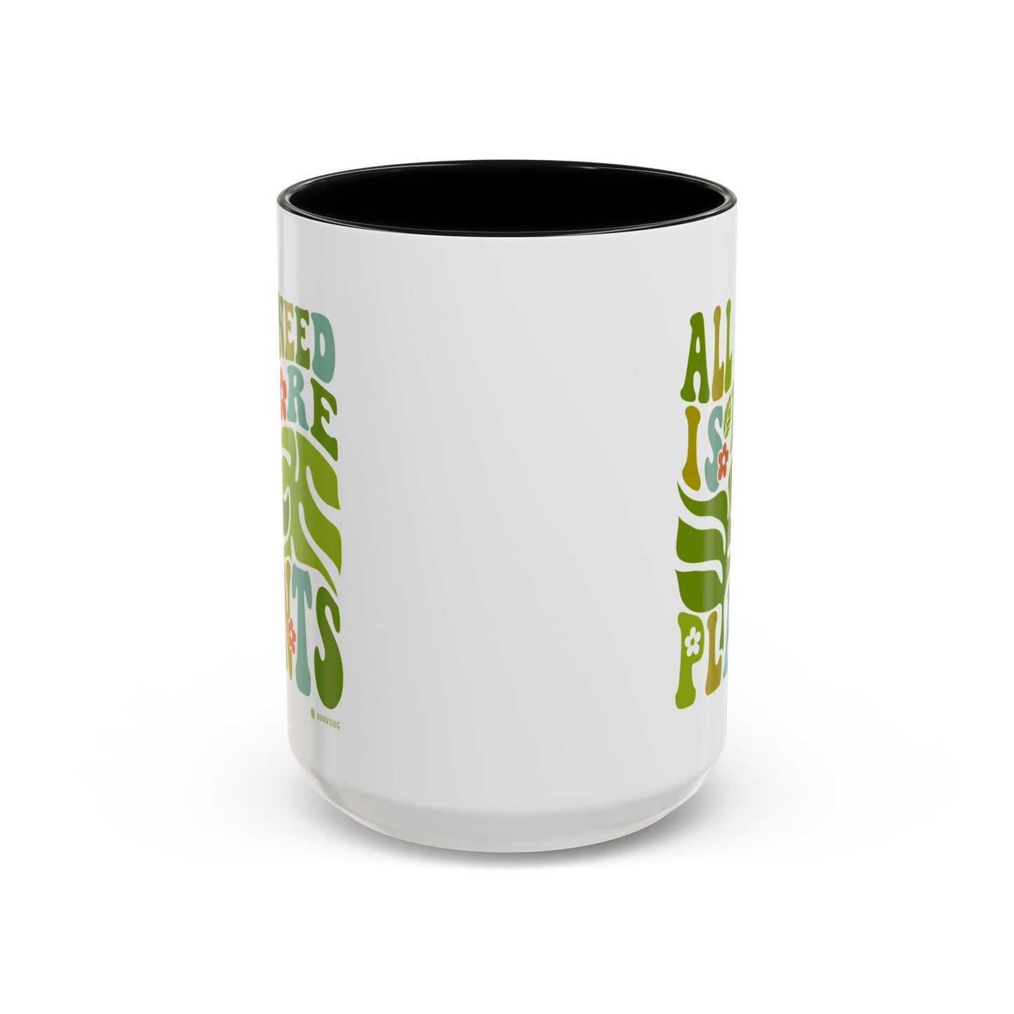 Botanical Coffee Mug - All I Need is More Plants, Plant Lover Gift, Home Decor, Gardening Mug, Eco-Friendly Coffee Cup