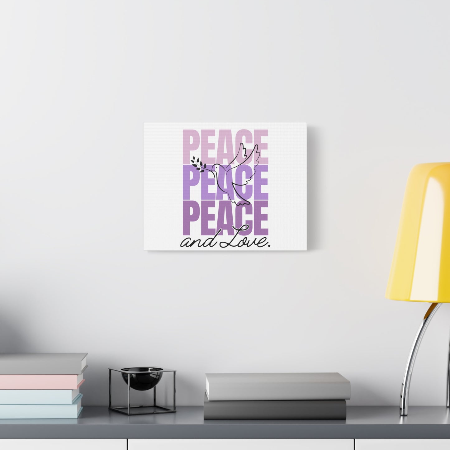 Peaceful Dove Canvas Wall Art, Inspirational Home Decor, Gift for Peace Lovers, Serenity Decor, Modern Art, Gift for Holidays