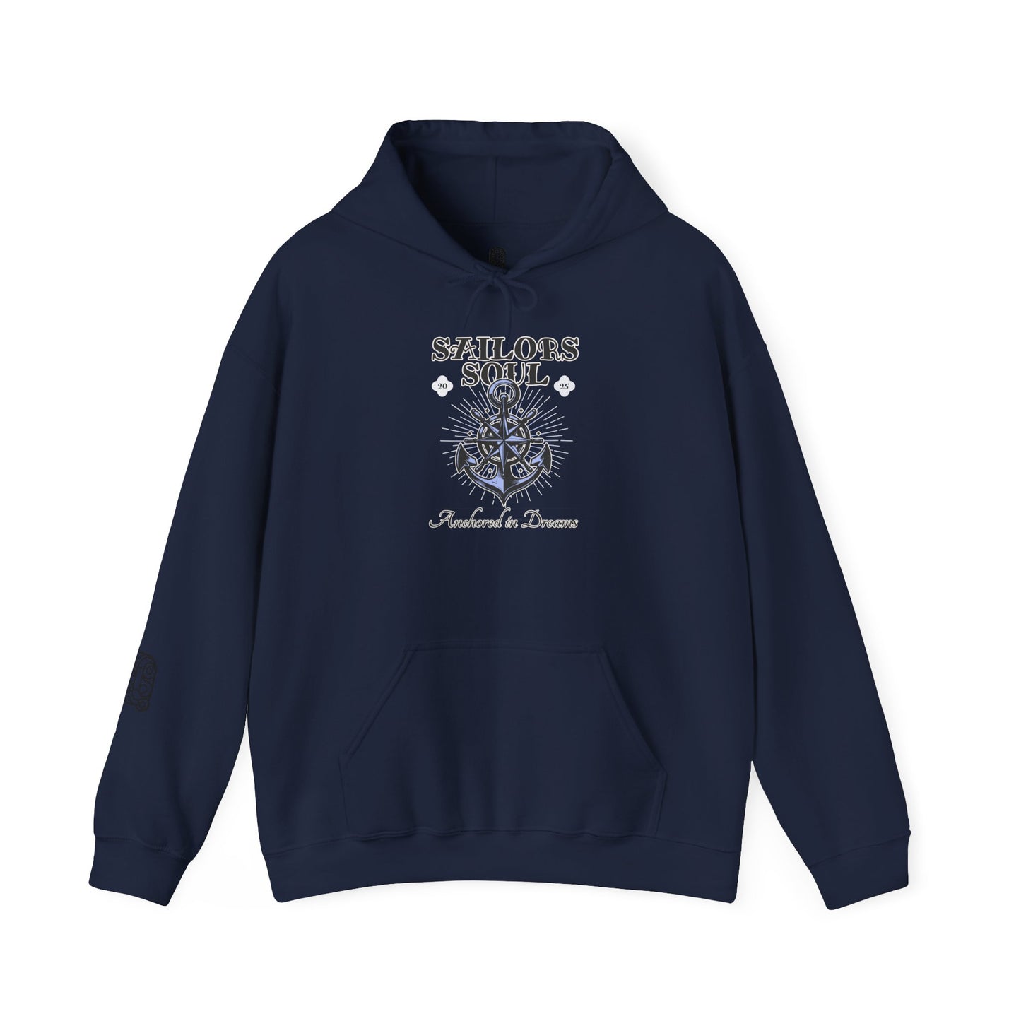 Nautical Vibes Hoodie, Beach Trips Summer Wear, Sea Lover Sweatshirt, Sailboat Dreamer Pullover, Casual Outings Apparel - Quirkside Creations