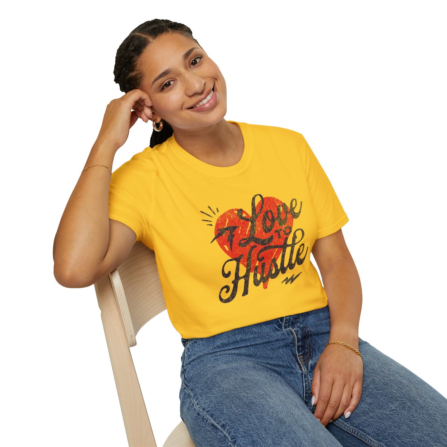 Hustle Vibes T-Shirt, Motivational Tee, Unisex Graphic Shirt, Hustler Apparel, Inspiration Top - Quirkside Creations