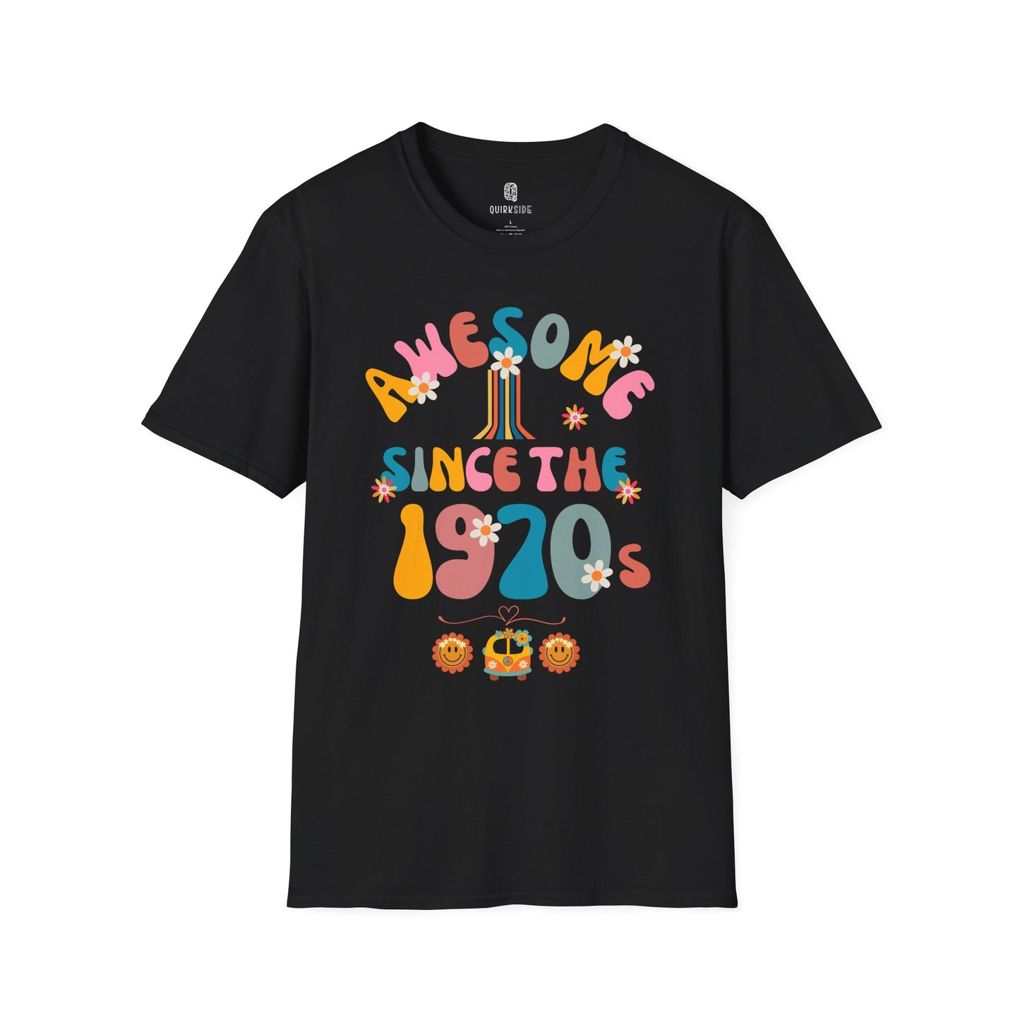 Generation X Celebration T-Shirt, Unisex Tee for 70s Kids, Nostalgic Graphic Shirt, Vintage Style Top, Retro Appreciation Gift - Quirkside Creations