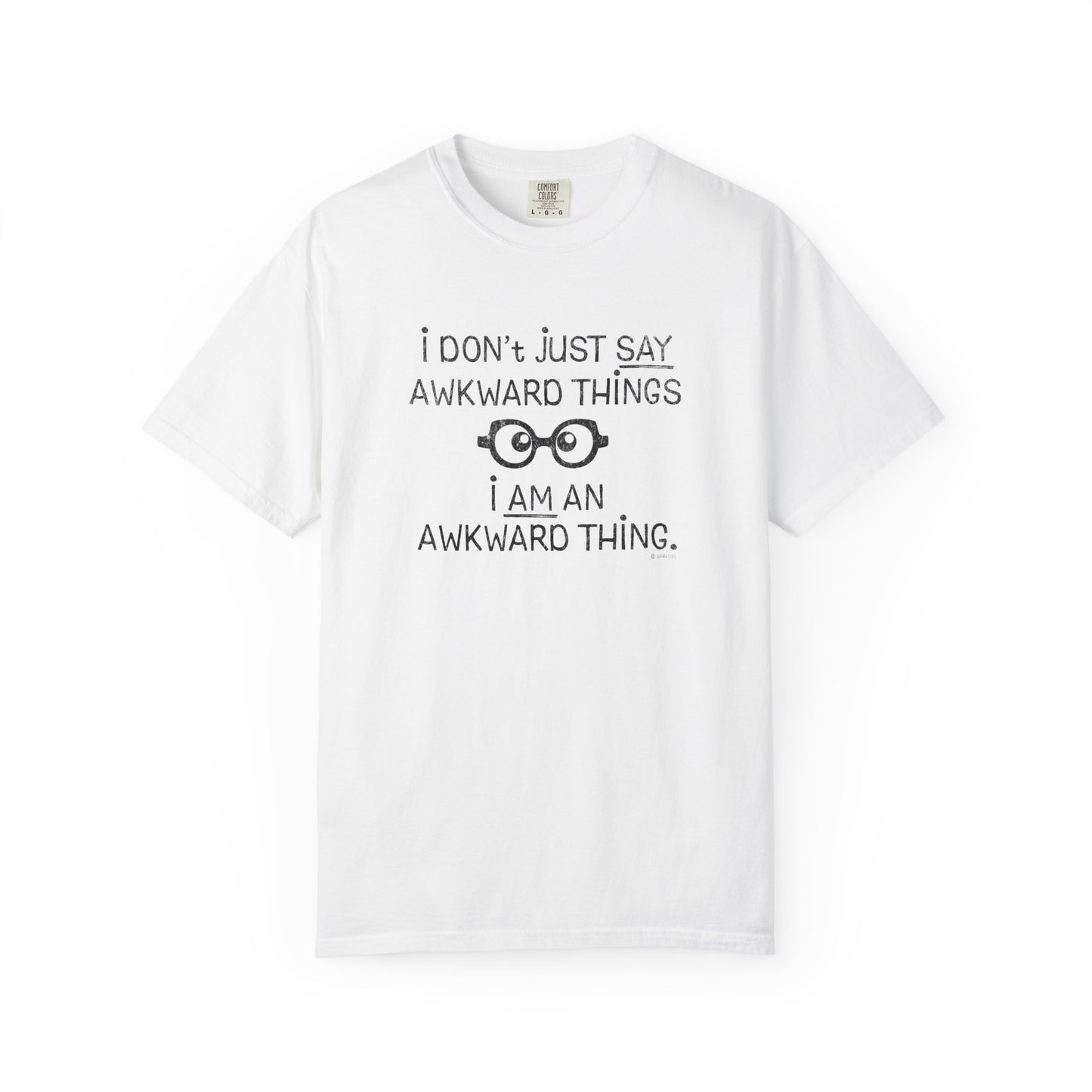 Awkward Thing Unisex T-Shirt, Gift for Millennials, Casual Wear, Humor Shirt, Relaxed Fit T-Shirt