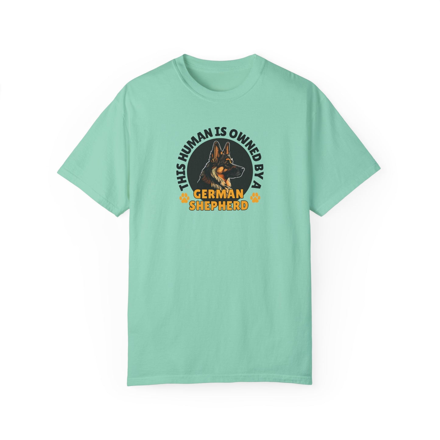 German Shepherd Dog Lover Unisex Garment-Dyed T-shirt, Parent Gift, Funny Dog Tee, Dog Mom Shirt, Gift for Dog Lovers