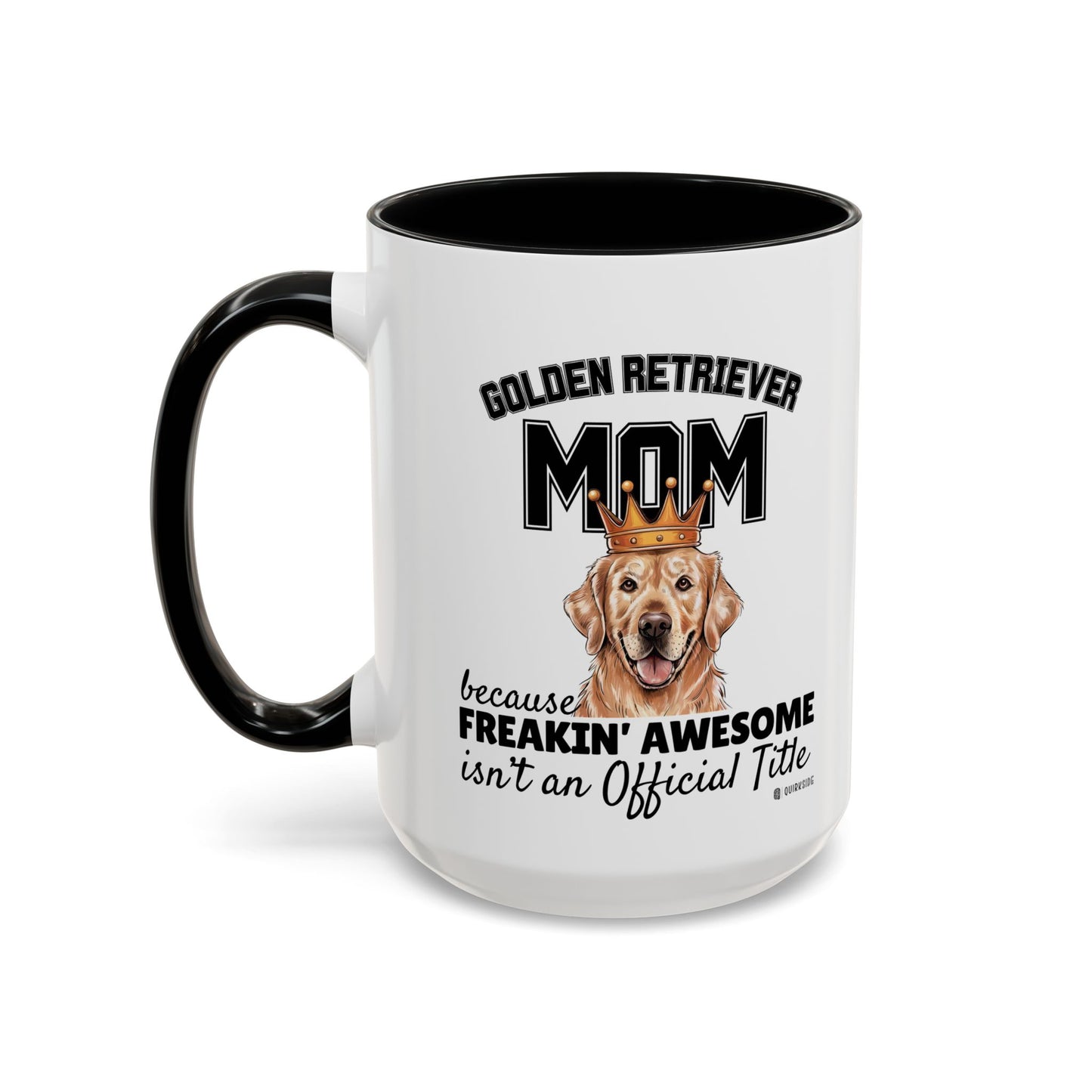 Golden Retriever Mom Coffee Mug - Perfect Gift for Dog Lovers, Pet Owners, Birthday, Mother's Day, Funny Dog Mom Mug