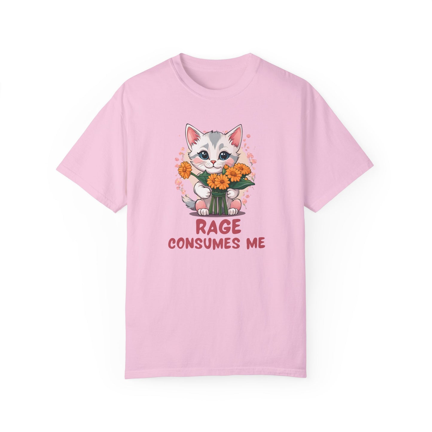 Funny Kitten T-Shirt, Cat Lover Tee, Cute Feline Graphic Shirt, Humorous Pet Owner Top, Animal Rage Quote Apparel - Quirkside Creations