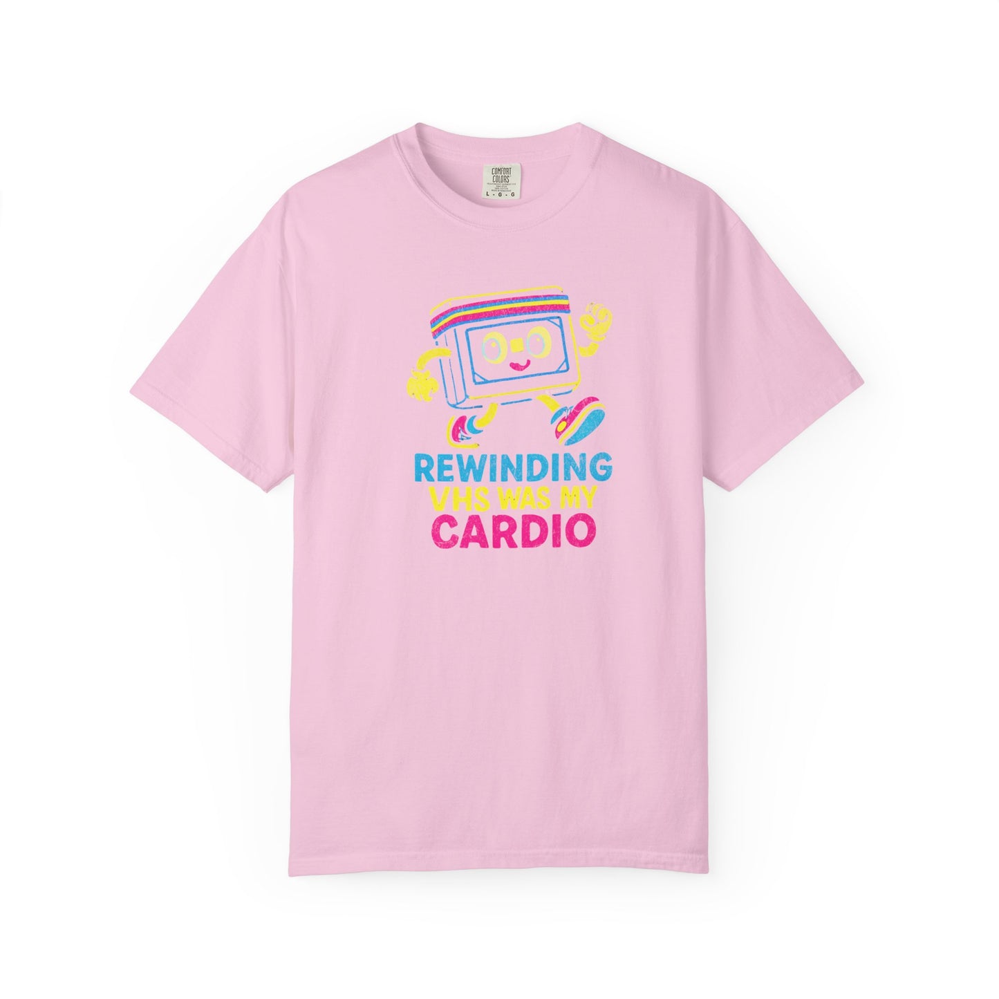 Retro VHS Cardio Unisex T-Shirt, Vintage Fitness Tee, Funny Gift, 80s Nostalgia Apparel, Movie Buff Shirt