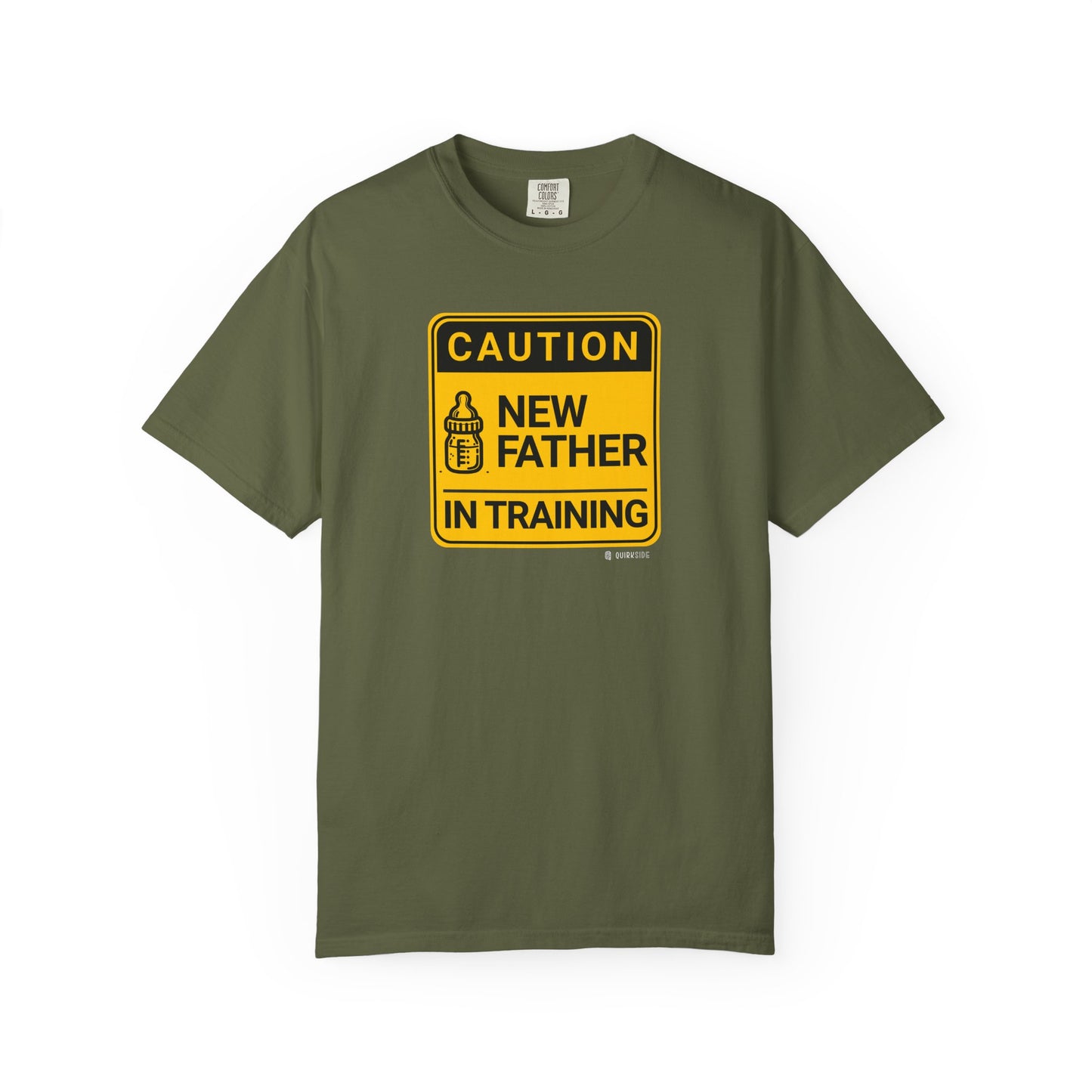 New Dad Unisex Garment-Dyed T-shirt, Father's Day Gift, Funny Parenting Tee, Baby Shower Present, Gender Reveal Shirt, Dad Life Apparel