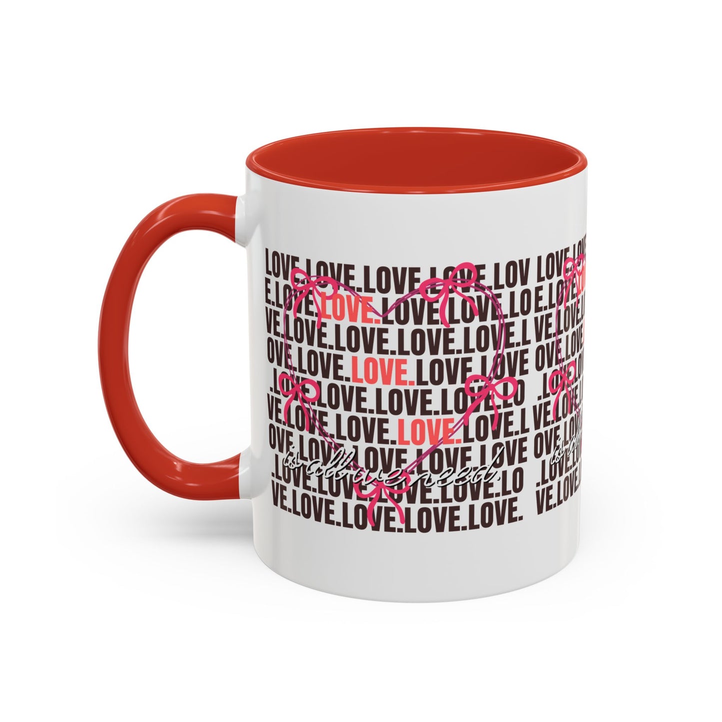 Romantic Love Coffee Mug - Perfect Gift for Anniversary, Valentine's Day, Wedding, Love-Themed Decor, Ceramic Drinkware