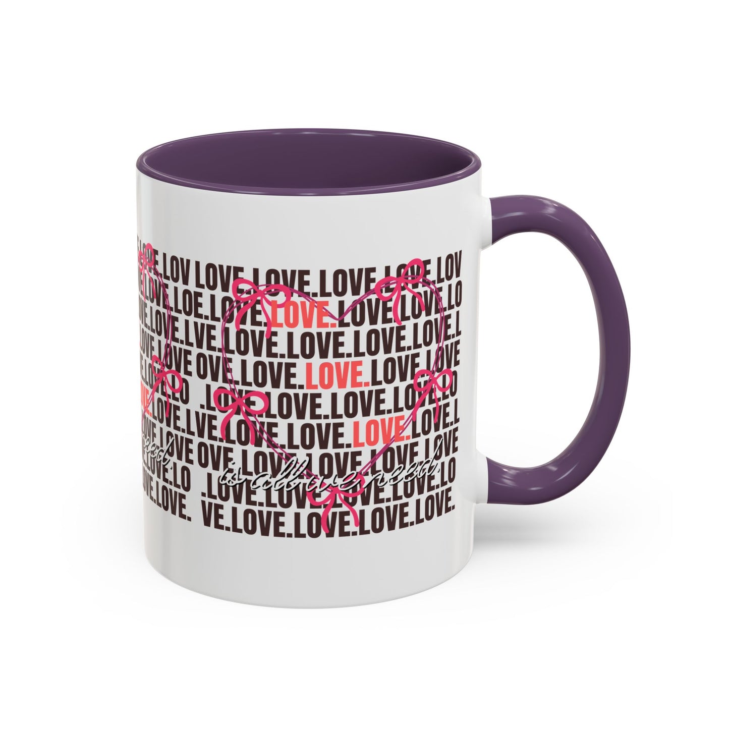 Romantic Love Coffee Mug - Perfect Gift for Anniversary, Valentine's Day, Wedding, Love-Themed Decor, Ceramic Drinkware