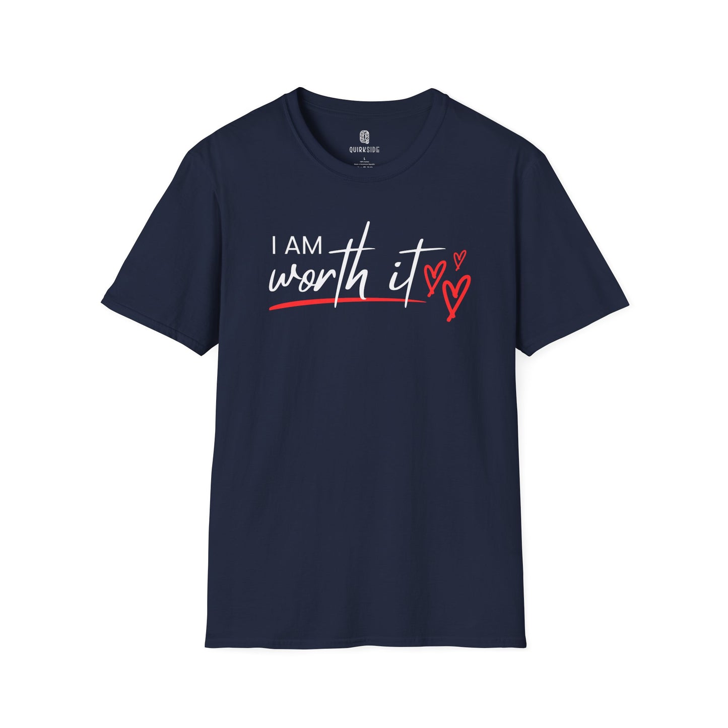 Inspirational Self-Worth Unisex T-Shirt, Self-Confidence Tee, Motivational Shirt, Empowering Graphic Top, Positive Quote Apparel - Quirkside Creations