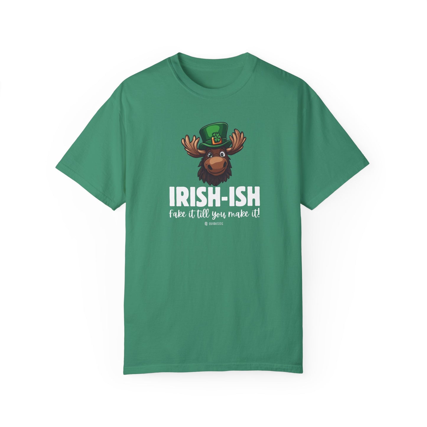 Irish Humor Unisex T-shirt, St Patricks Day Tee, Funny Irish Shirt, Shamrock Celebration Top, Green Clover Clothing