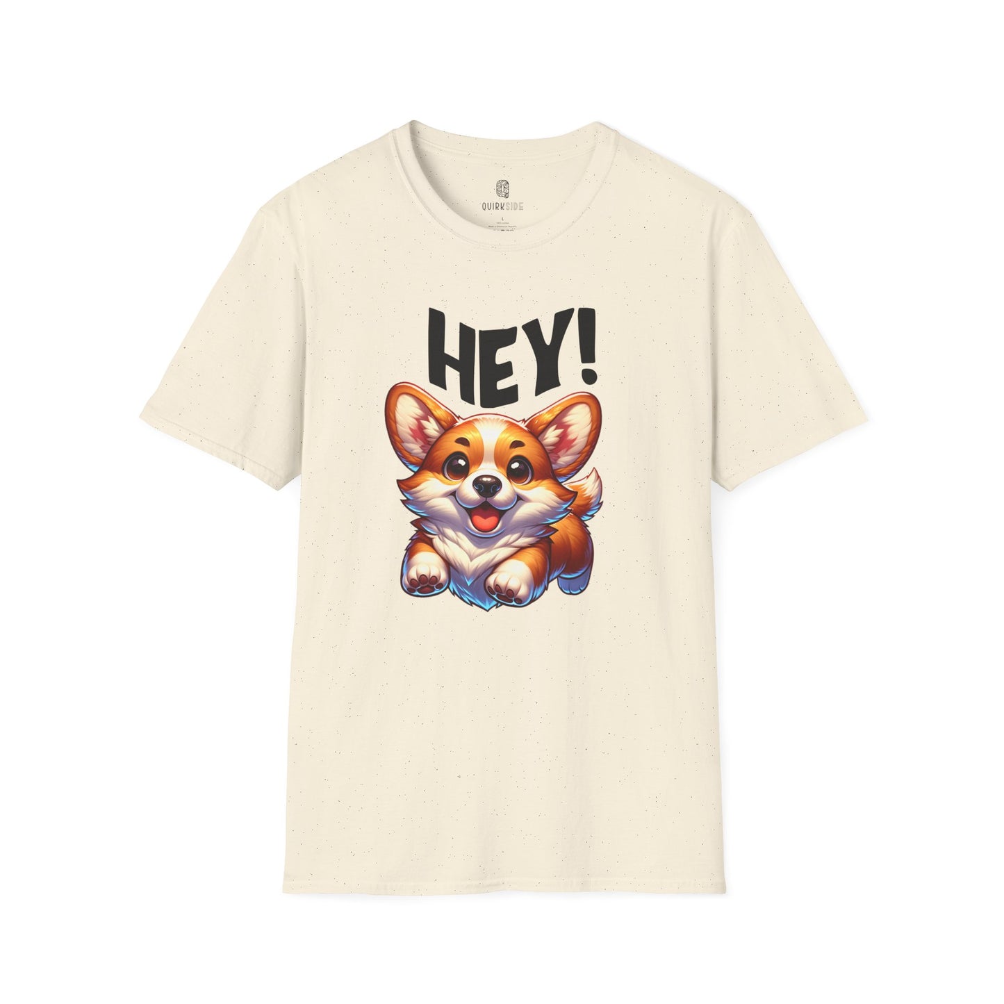 Dog Lover Unisex T-Shirt, Softstyle Tee, Dog Mom/Dad Shirt, Pet Owner Gift, Dog Lover Apparel, Cute Puppy Tee - Quirkside Creations