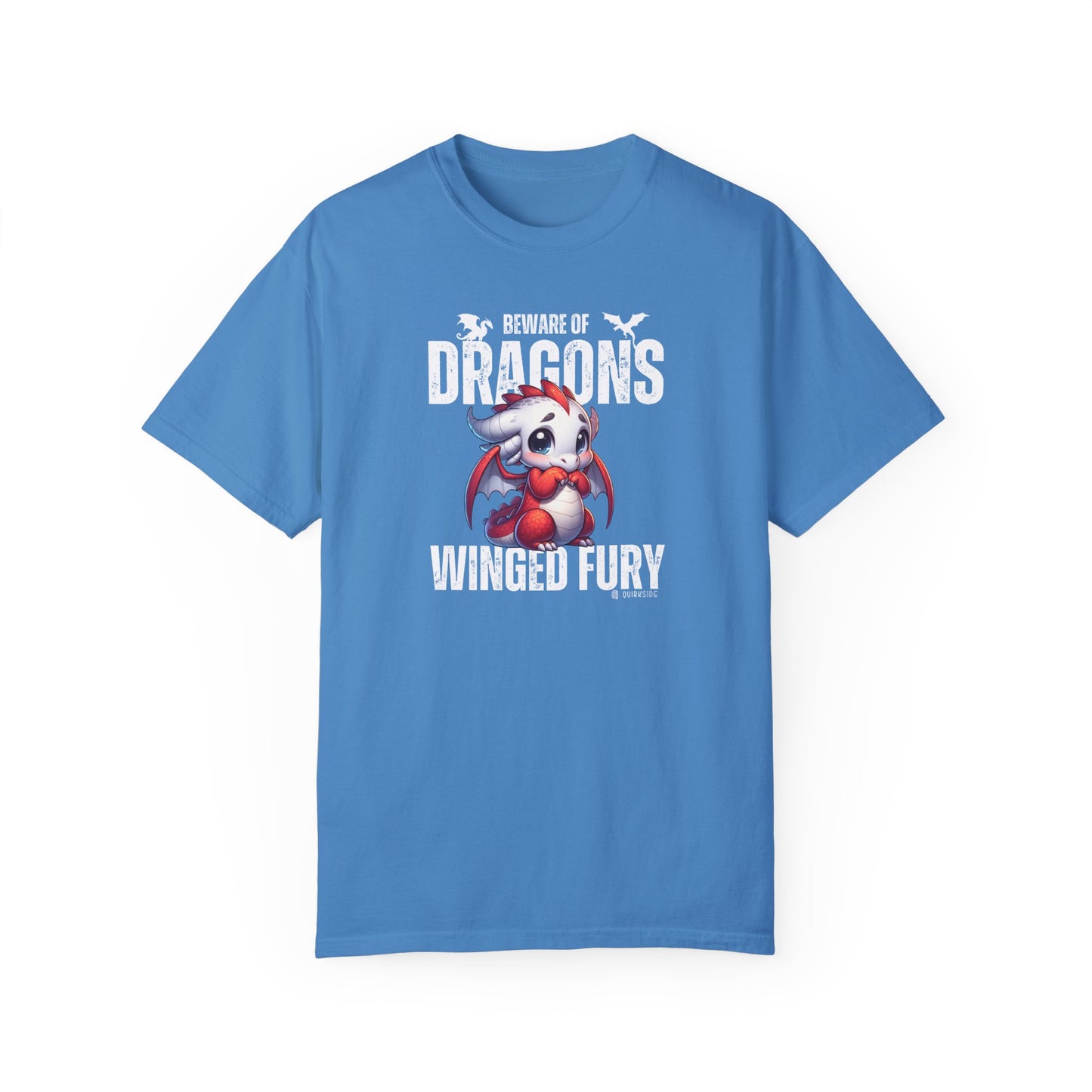 Dragon Lover Unisex T-shirt, Dragon Tee Shirt, Fantasy Graphic Tee, Dragon Art Shirt, Dragon Apparel - Quirkside Creations