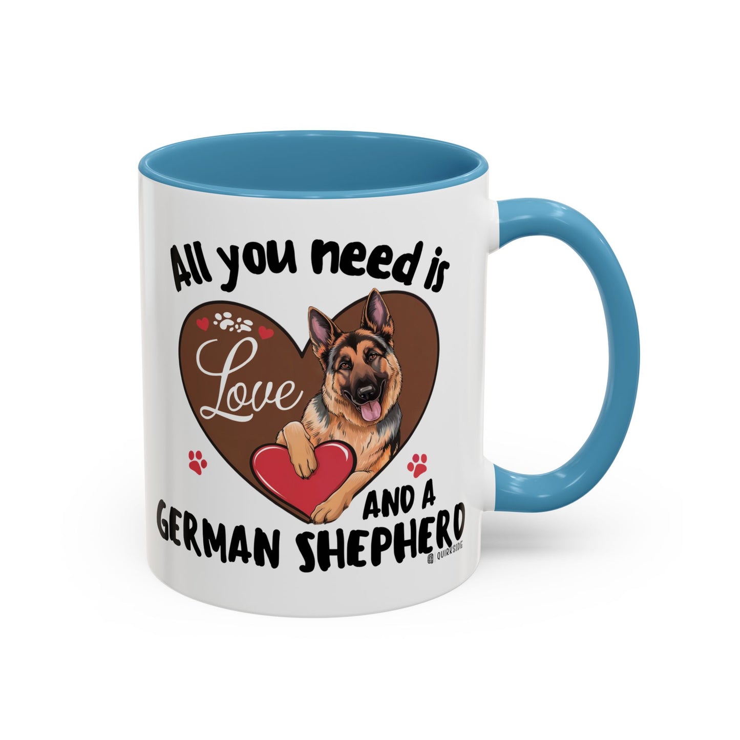 German Shepherd Love Mug | Dog Owner Gift | Coffee Cup | Animal Lover Gift | Pet Lover's Mug | Cute Pet Coffee Mug