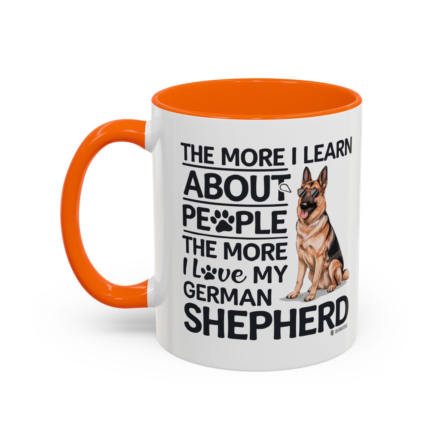 German Shepherd Love Coffee Mug, Dog Lover Gift, Pet Owner Mug, Birthday Gift, Animal Lover, Personalized Mug