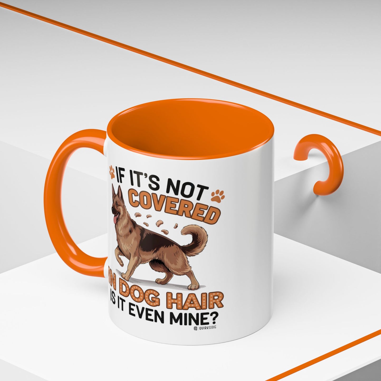 Dog Hair Lover's Coffee Mug | Funny Pet Mug | Gifts for Dog Owners | Cute Pet Lover Gift | Animal Lover Coffee Cup | Dog Mom Mug