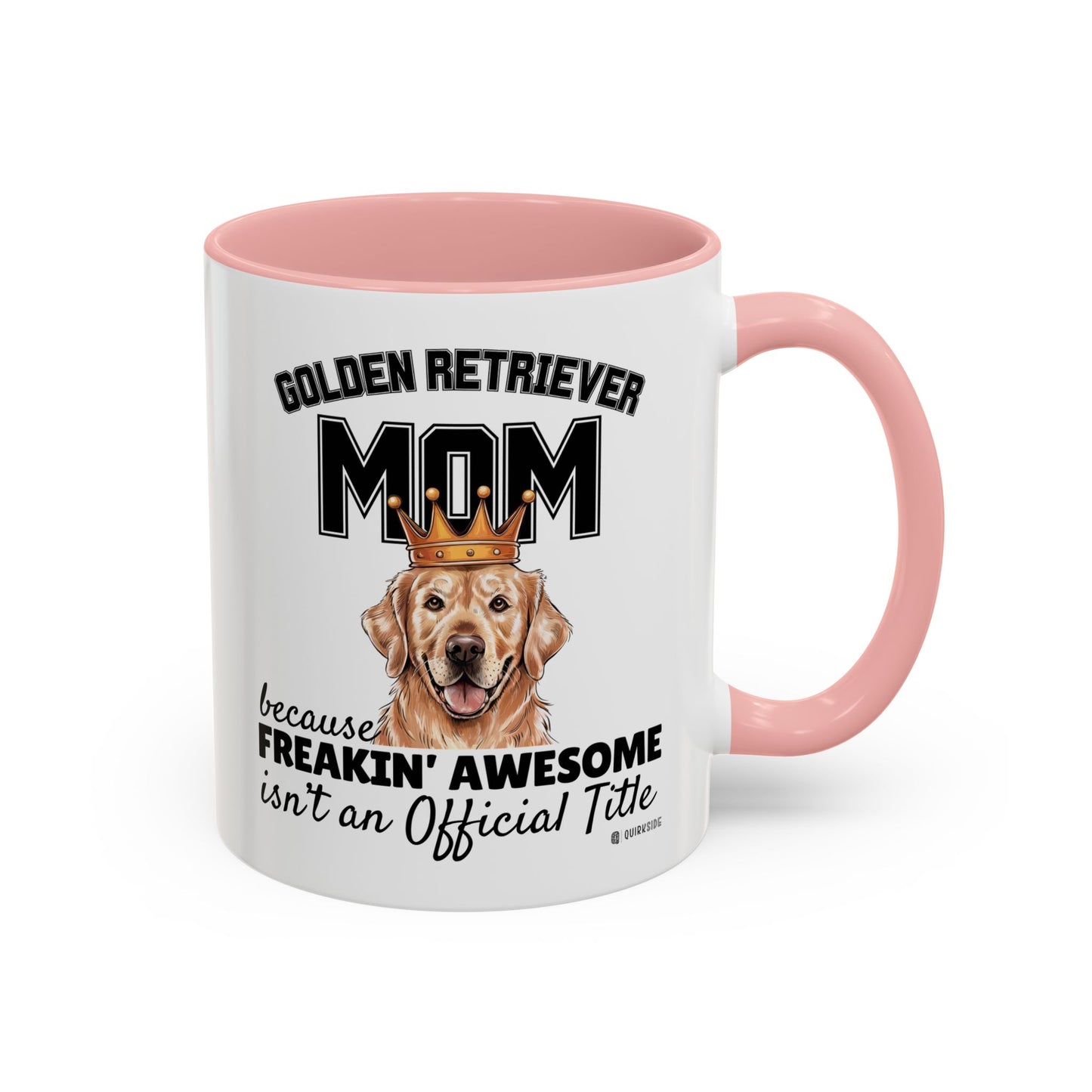 Golden Retriever Mom Coffee Mug - Perfect Gift for Dog Lovers, Pet Owners, Birthday, Mother's Day, Funny Dog Mom Mug
